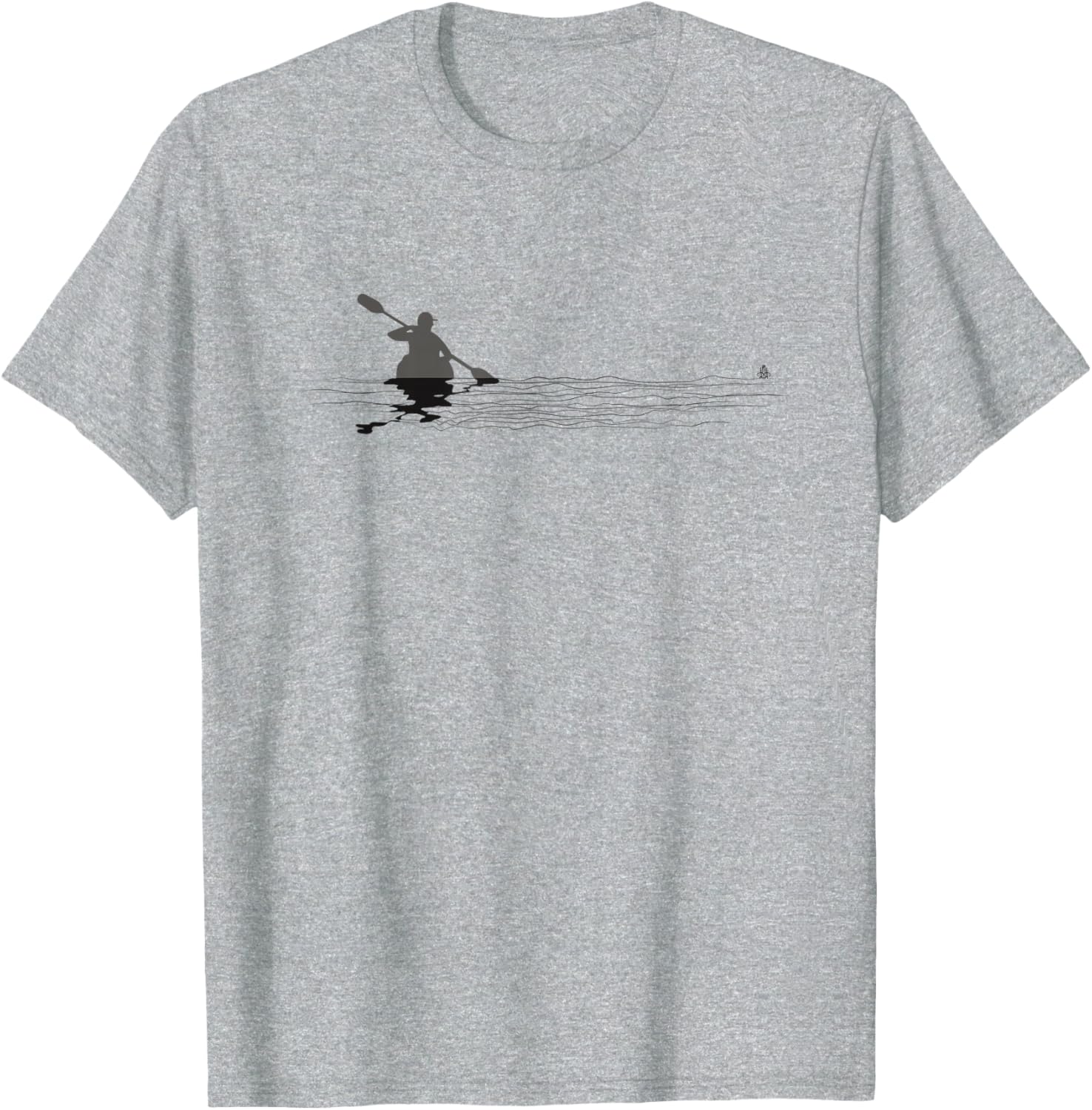 Kayaking Graphic Kayak Figure Kayaker Canoe Paddling - Image 8