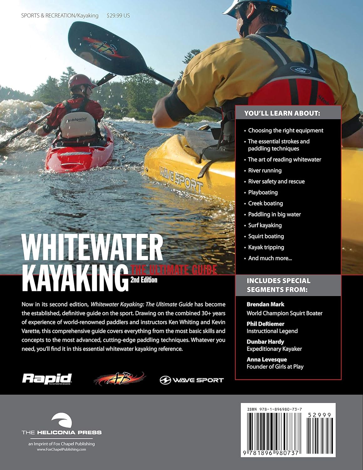Whitewater Kayaking The Ultimate Guide 2nd Edition (Heliconia Press)