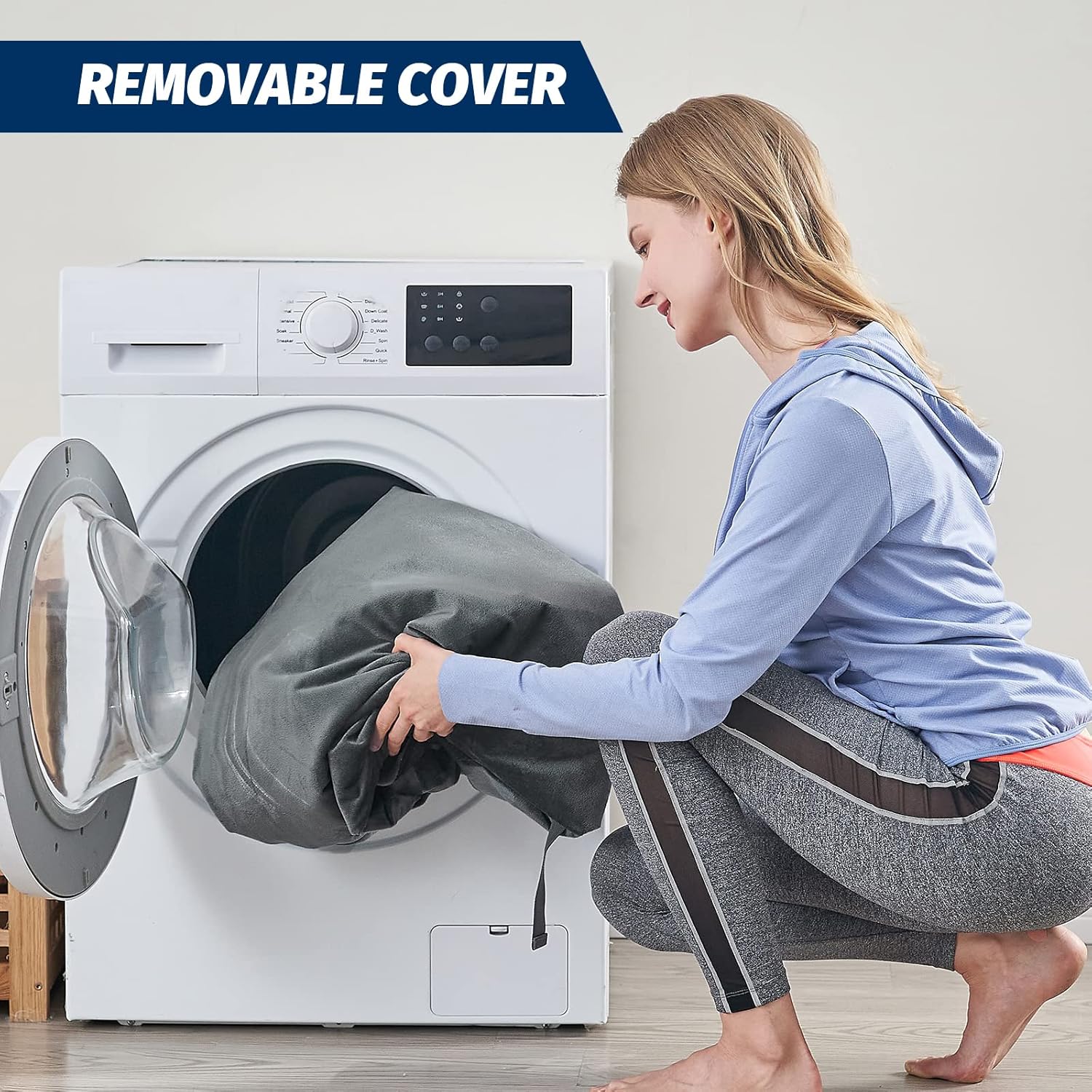 Alternative view of CYMULA Memory Foam Camping Mattress Pad, CertiPUR-US Sleeping Mat, Portable Roll Up Mattress for Adults, Camping Bed Pads for Sleepover, Car Bed with Travel Bag