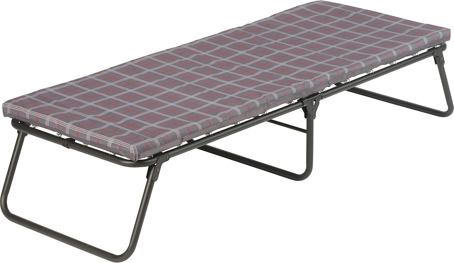 Alternative view of Coleman ComfortSmart Big & Tall Cot with Mattress Pad, Folding Steel Camp Bed with Plush Pad for Comfortable Sleeping, Great for Camping, Lounging, Elevated Sleeping, Guests, & More