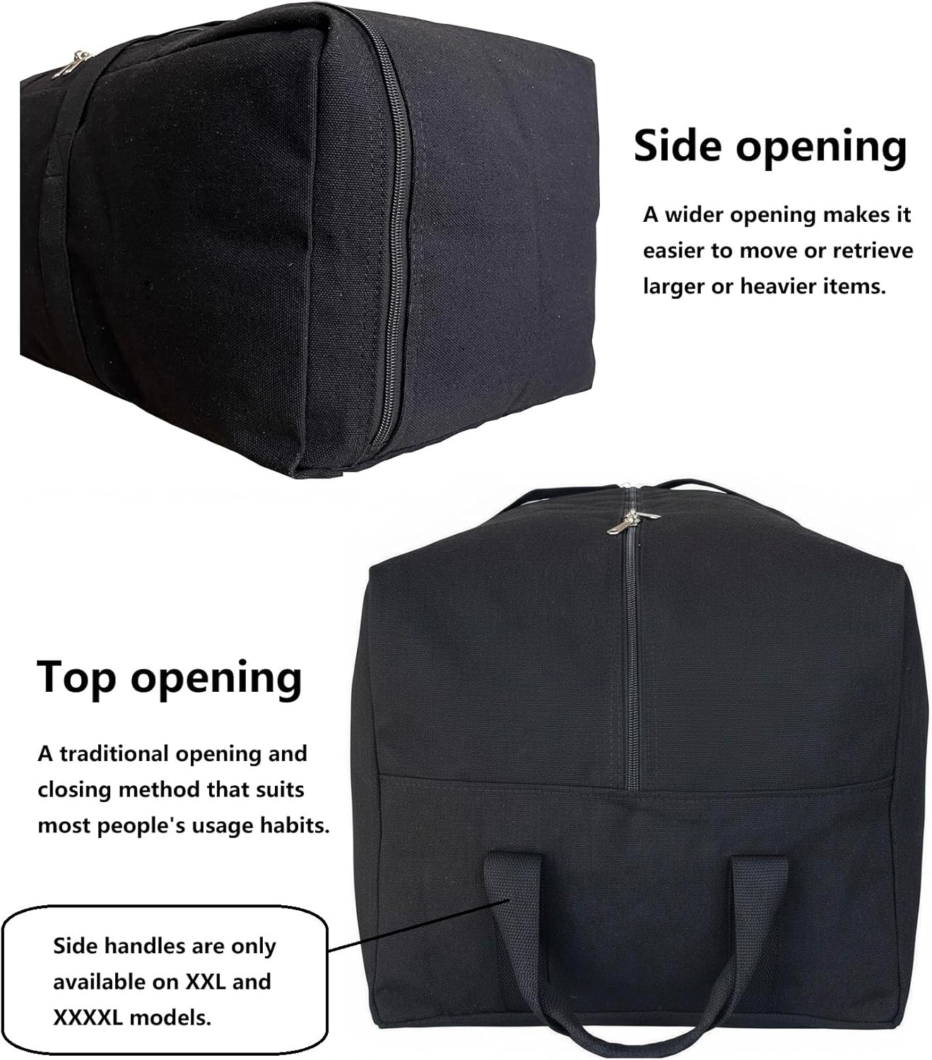 Alternative view of DoYiKe Extra Large Canvas Travel Duffle Bag Heavy Duty, Sports Military Camping Tent Storage