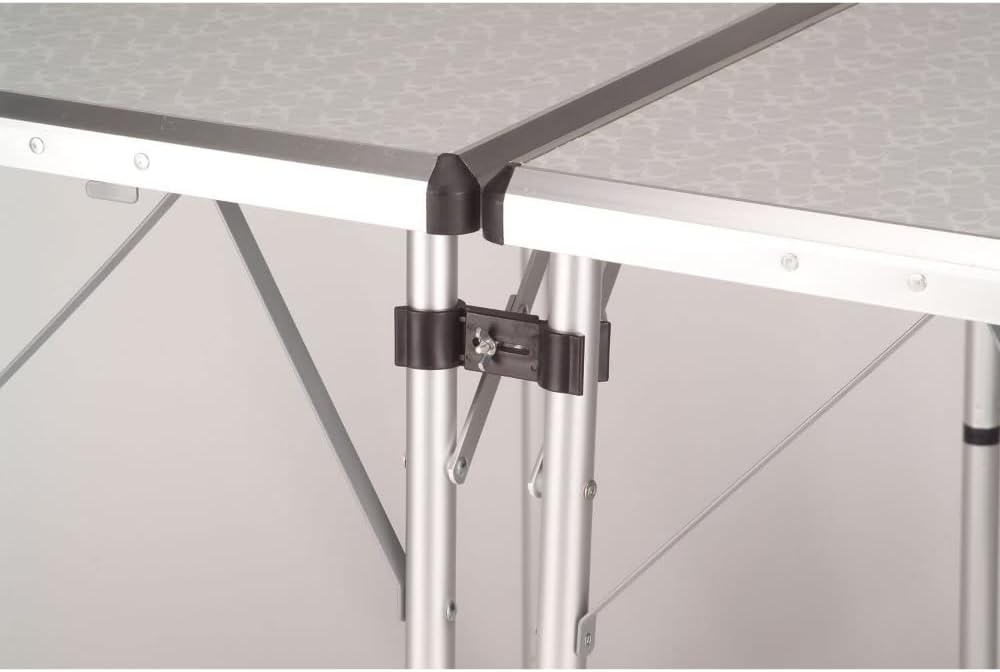 Alternative view of Coleman 4-in-1 Outdoor Folding Table, Lightweight Camping Table with 3 Adjustable Heights & Carry Handle, Great for Patio/Deck, Camping, Tailgating, & More