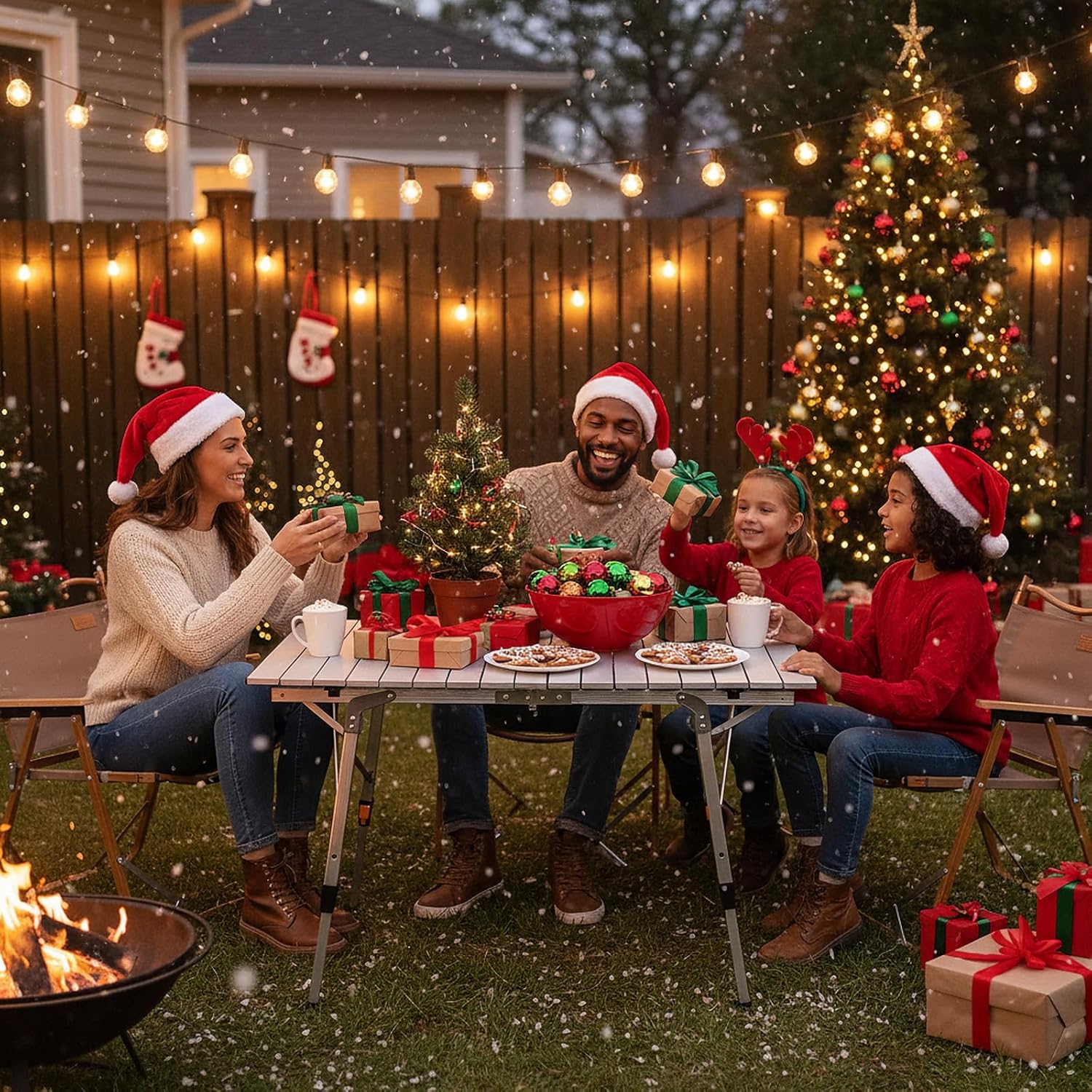 CampLand Adjustable Aluminum Camping Table, Portable Outdoor Folding Table, Lightweight Portable Surface for Camping, Picnic, Beach Trips & BBQ（Silver）