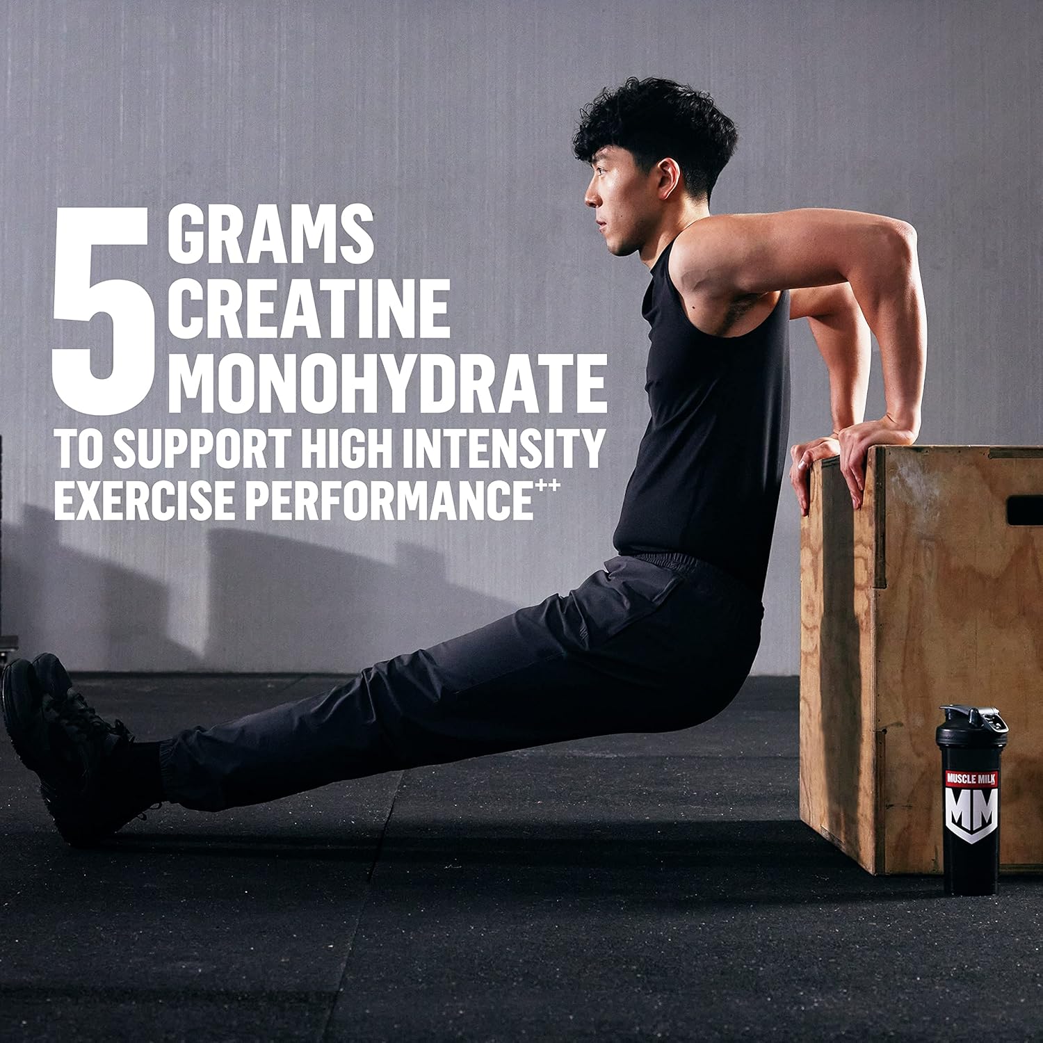 Alternative view of Muscle Milk Pro Series Creatine Powder Supplement, Unflavored, 1.1 Pound, 100 Servings, 5g Creatine Monohydrate, NSF Certified for Sport, Packaging May Vary