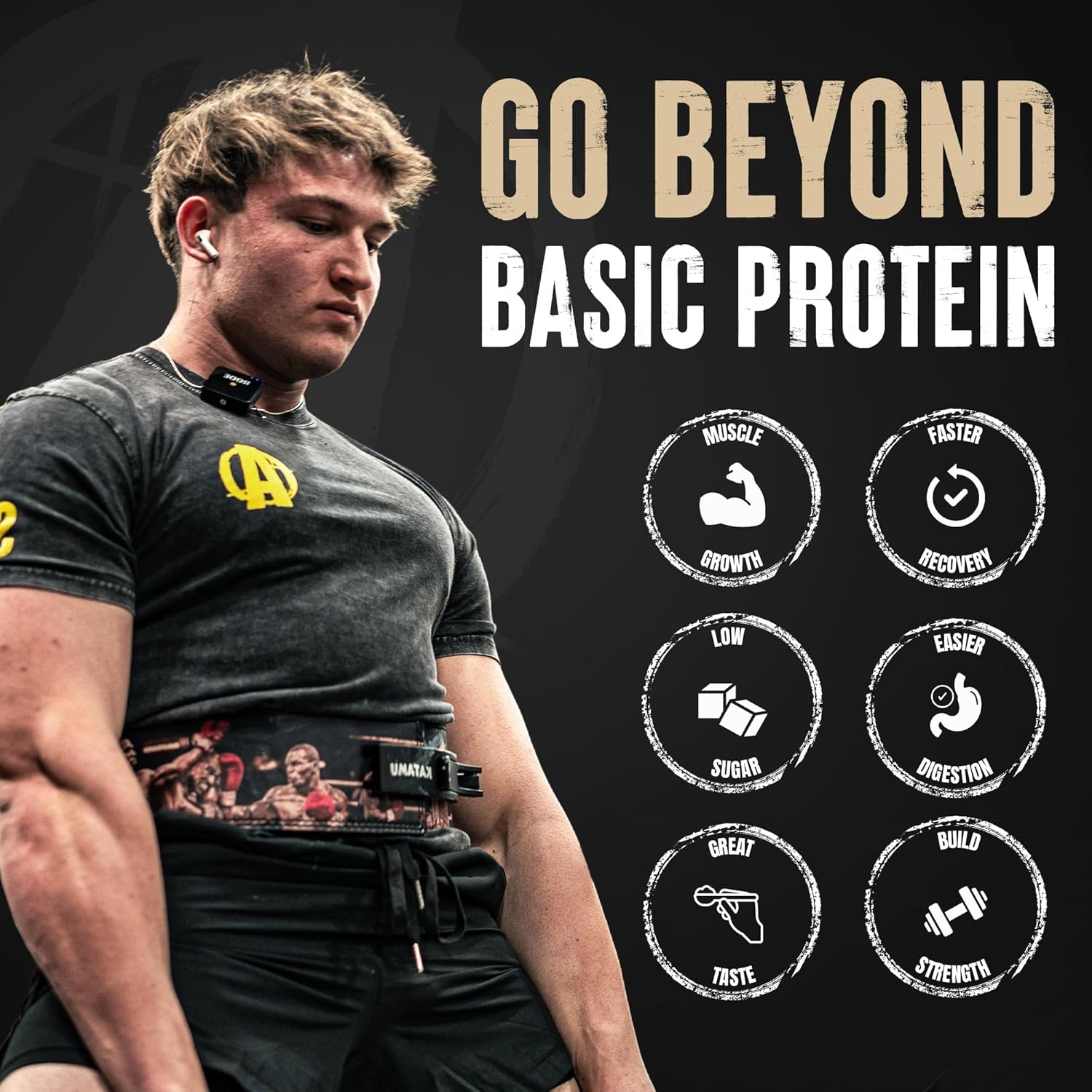 Alternative view of Animal Whey Isolate Protein Powder - Loaded for Pre & Post Workout Muscle Builder and Recovery with Digestive Enzymes for Men & Women - 25g Protein, Great Taste, Low Sugar - Cookies & Cream 4 lbs