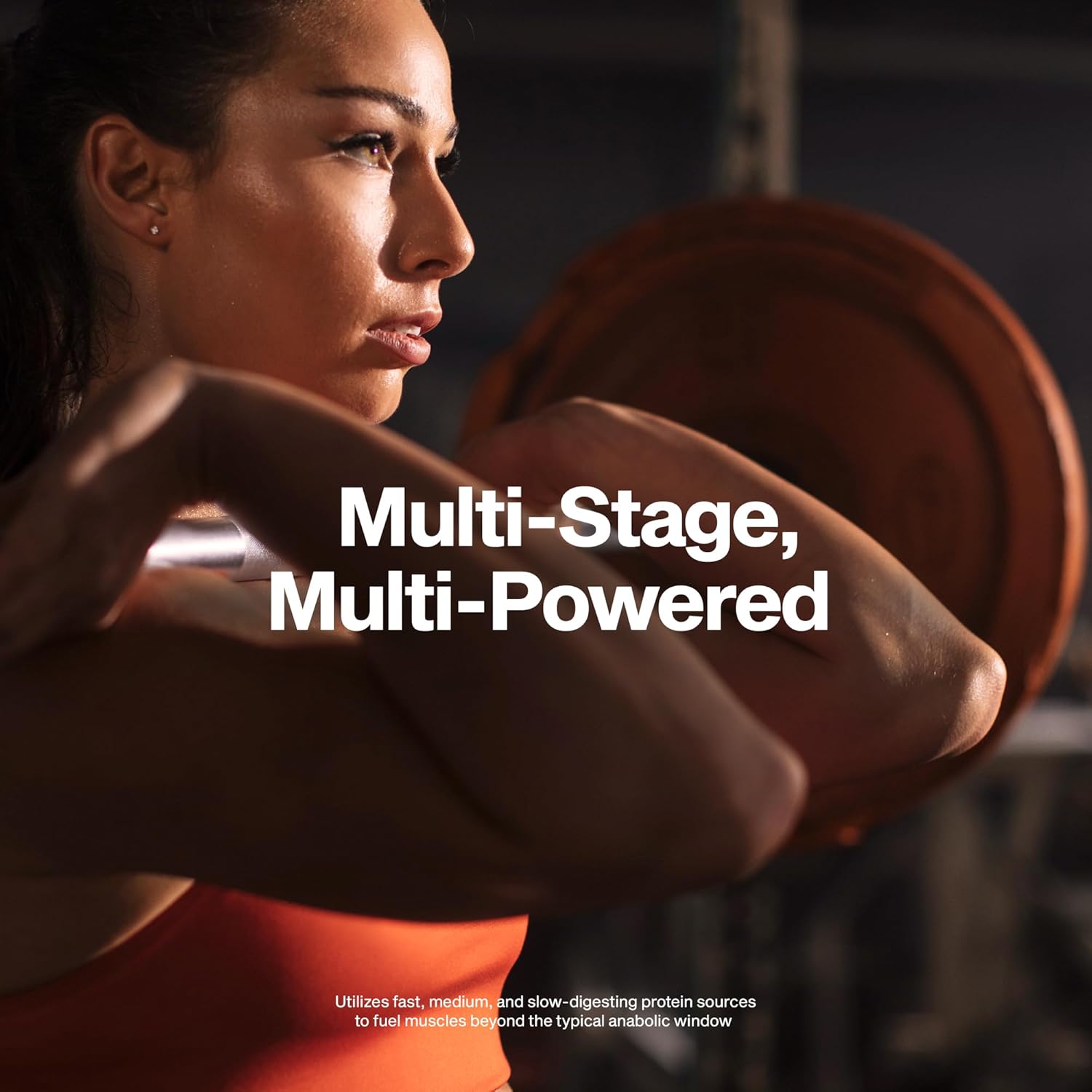 Alternative view of MuscleTech Platinum 8-Hour Protein Powder - 7 Premium Protein Sources with Whey & Casein Protein for Increased Lean Muscle, Strength & Improved Recovery - Vanilla Cake, 50 Servings