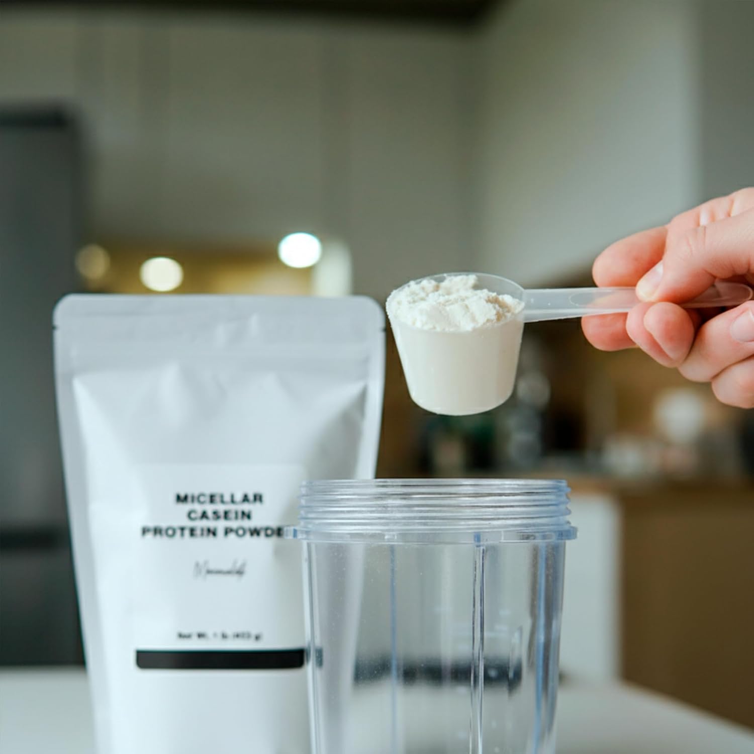 Alternative view of Minimalist Micellar Casein Protein Powder, Ideal for Sustained Nutrition and Overnight Support, Packaged for Convenience in a Resealable Bag (2 Pound)