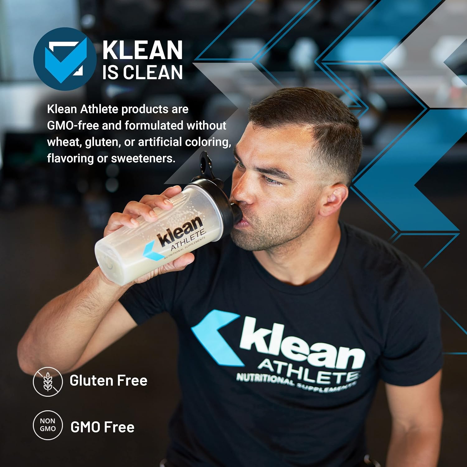 Alternative view of Klean Athlete | Klean Casein Protein | Designed to Help with Recovery and Reduce Muscle Breakdown.* | NSF Certified for Sport | 23.2 Ounces | Natural Chocolate Flavor