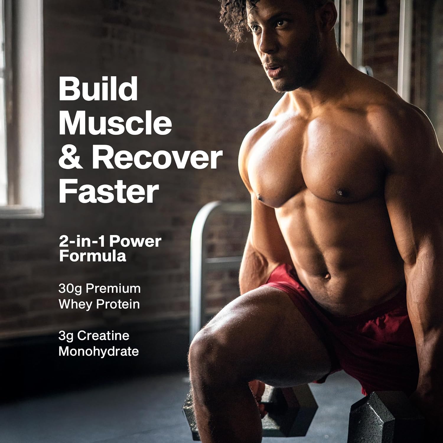 Alternative view of Muscletech Whey Protein Powder (Milk Chocolate, 4 Pound) - Nitro-Tech Ultimate Muscle Building Formula with Whey Protein Isolate - 30g of Protein, 3g of Creatine & 6.8g of BCAA - Packaging May Vary