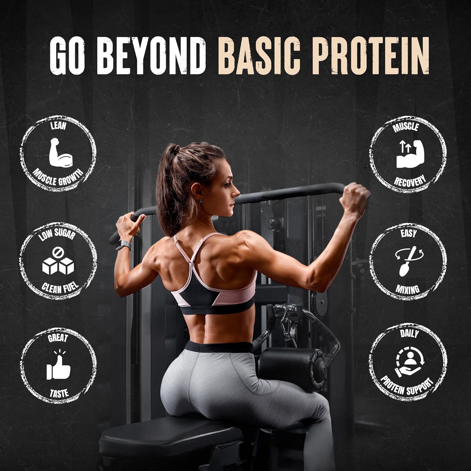 Alternative view of Animal 100% Whey Protein Powder u2013 Whey Blend for Pre Workout or Post Workout, Recovery, or an Anytime Low Sugar Protein Boost Meal Replacement with BCAA Branched Chain Amino Acids u2013 Vanilla, 4 lb