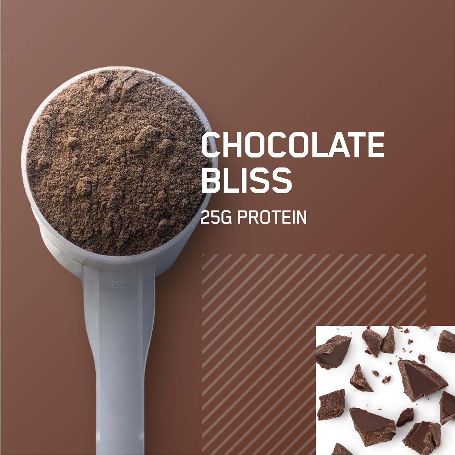 Optimum Nutrition Gold Standard 100% Isolate, Protein Powder, Chocolate Bliss, 3 Pounds, 44 Servings. Whey Protein Isolate (Packaging May Vary)