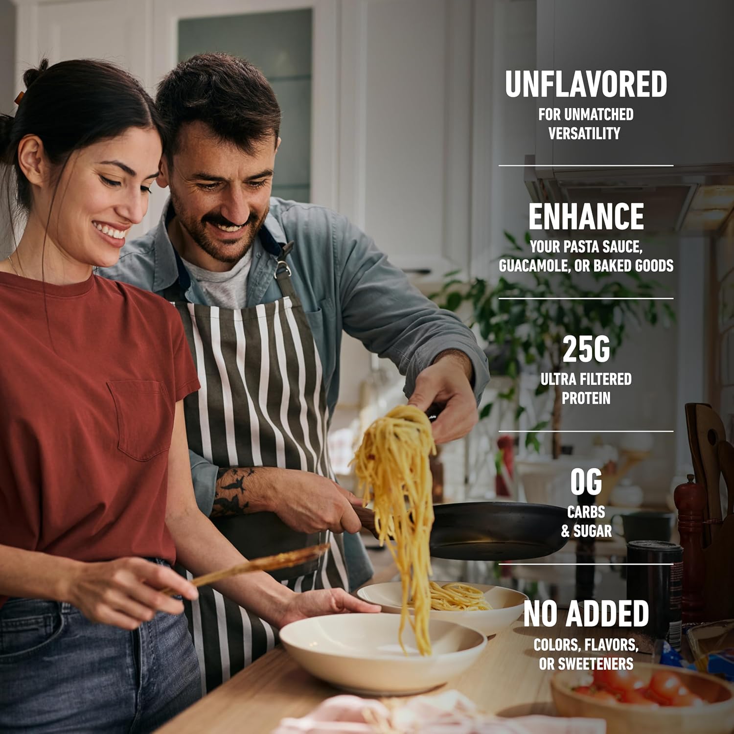 Alternative view of Isopure Zero Carb 100% Pure Whey Isolate Protein Powder, Lactose Free, Gluten Free, with Vitamins, Unflavored, 25g Protein Per Serving, 1 Lb, 16 Servings (Packaging May Vary)