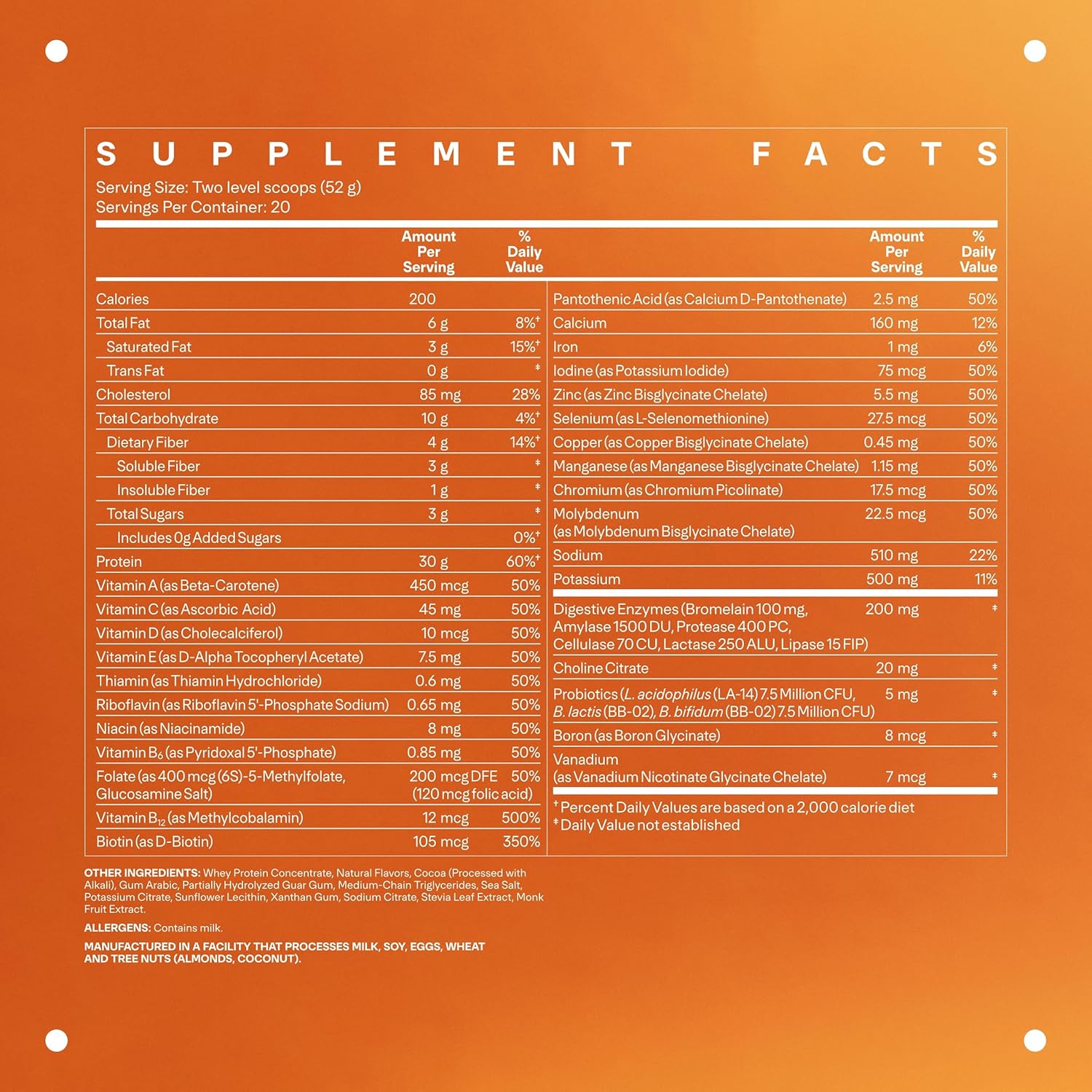 LTH Build Whey & All-in-One - Trusted by Life Time Members - 30g Protein - Meal Replacement Protein Shake - Enzymes, Probiotics, Fiber, & More - Grass-Fed Whey Protein - Chocolate, 20 Servings