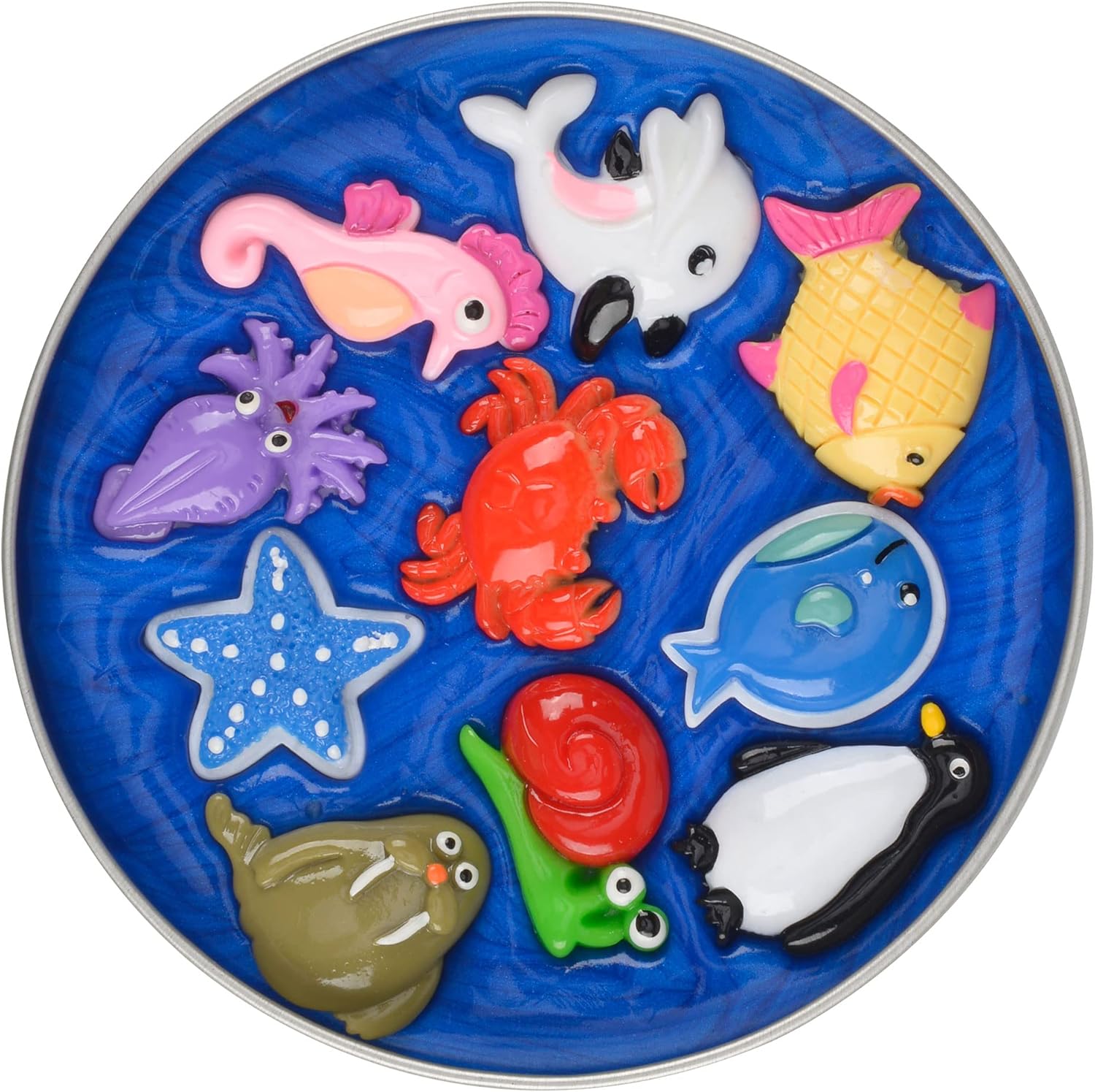 Alternative view of Play Putty Therapy Putty for Kids with Charms Deep Blue Sea Theraputty Medium Resistance, Increase Fine Motor Skills and Finger Strength, Physical and Occupational Therapy Toy
