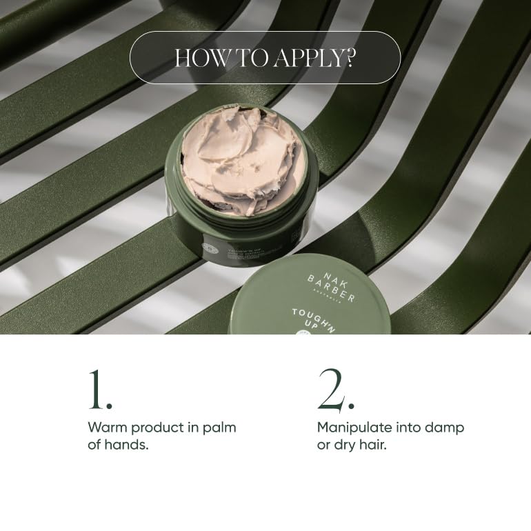 Alternative view of NAK Barber Tough N Up 90g - Styling Putty for Men Hair