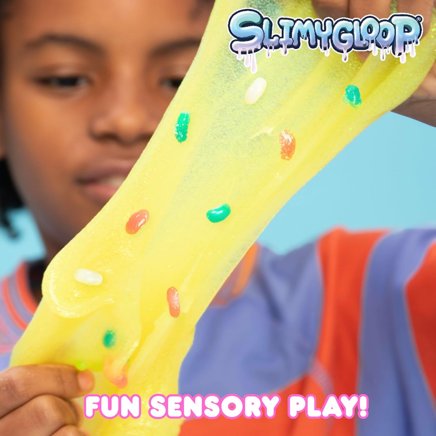 SLIMYGLOOP Sweet Treat Slime Bundle, 2-Pack Scented Slimes, Fluffy Vanilla Cloud Slime and Candy-Scented Glitter Slime for Kids, Slime Party Favors for Kids 8-12, Slime Kit for Girls Ages 8-12 - Image 5