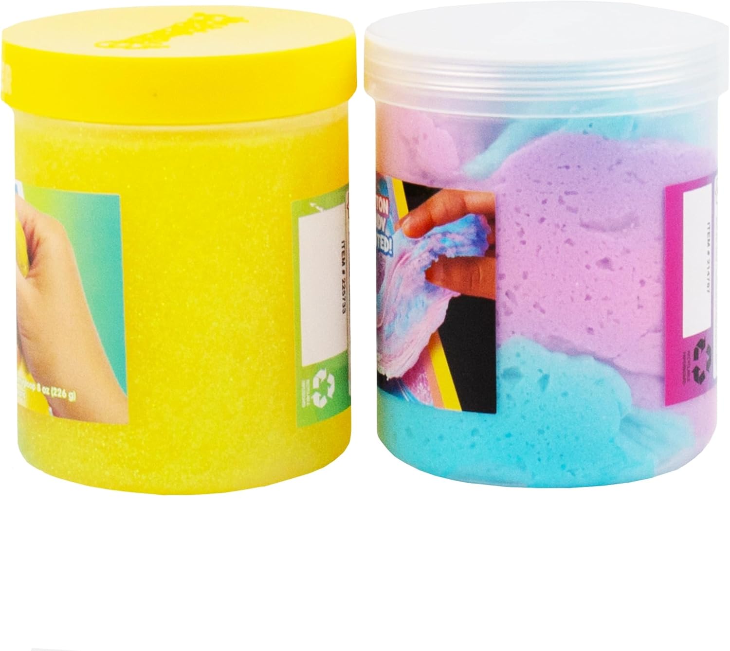 SLIMYGLOOP Sweet Treat Slime Bundle, 2-Pack Scented Slimes, Fluffy Vanilla Cloud Slime and Candy-Scented Glitter Slime for Kids, Slime Party Favors for Kids 8-12, Slime Kit for Girls Ages 8-12 - Image 9