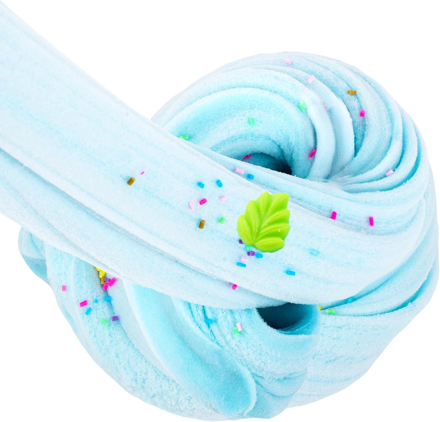 4 Pack Cloud Slime Kit, DIY Stress Relief Toy with Cute Slime Fun Charms, for Kids Party Favors, for Girls Boys Birthday Gift