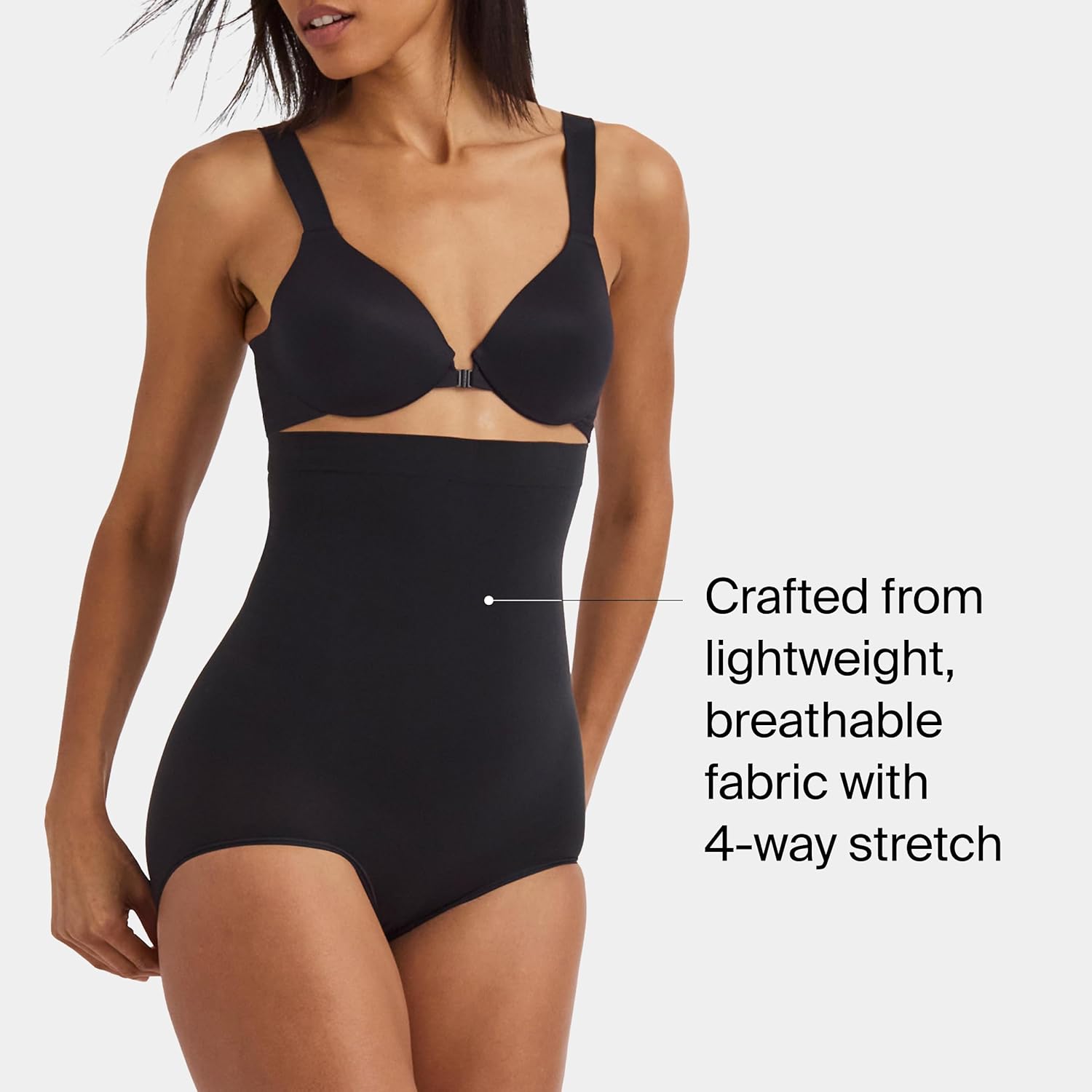Alternative view of SPANX sculpt Power Series High-Waisted Brief - Lightweight All-Day Comfort - Core Control Shapewear - High-Waisted Underwear