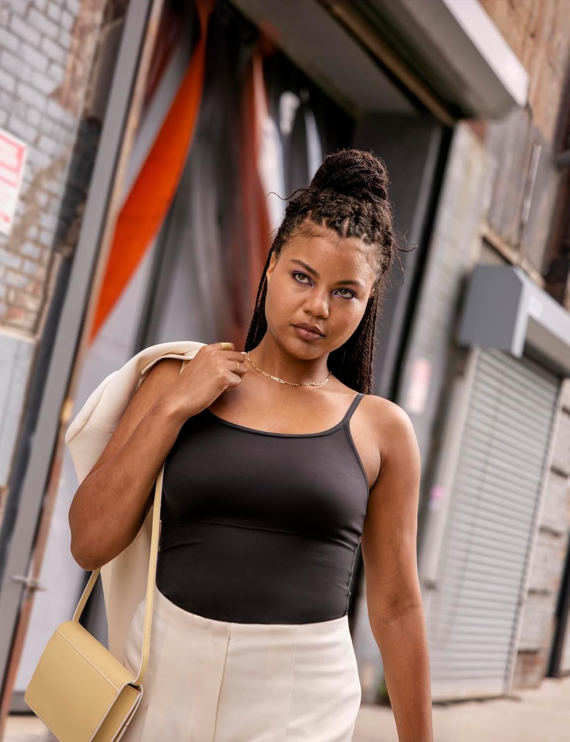 Maidenform womens Shapewear Cami Tank Top, Tummy Control Shapewear for Women, Back-smoothing Fajas Cami (Plus Size, Too)