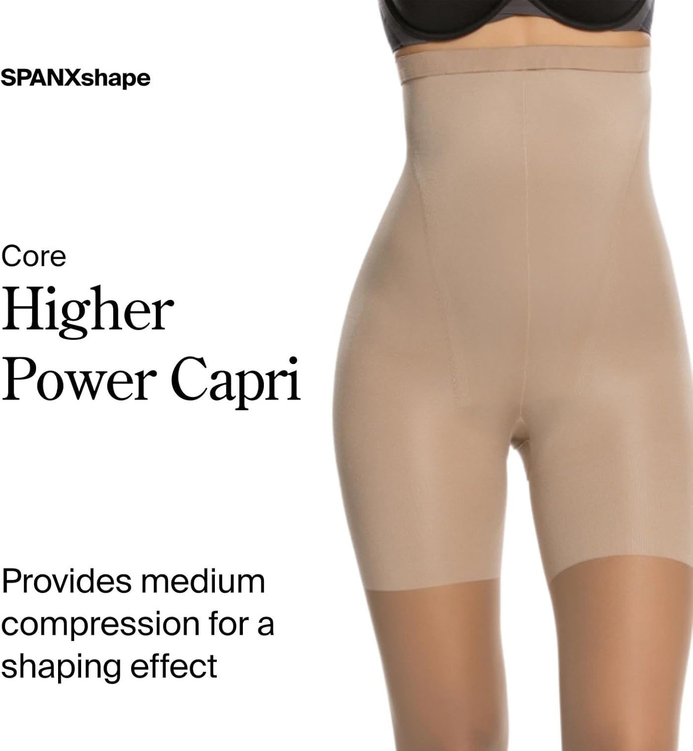 SPANX Original Shaping High-Waisted Footless Sheers - Core & Thigh Control - Footless Pantyhose - Use as Shapewear Underwear