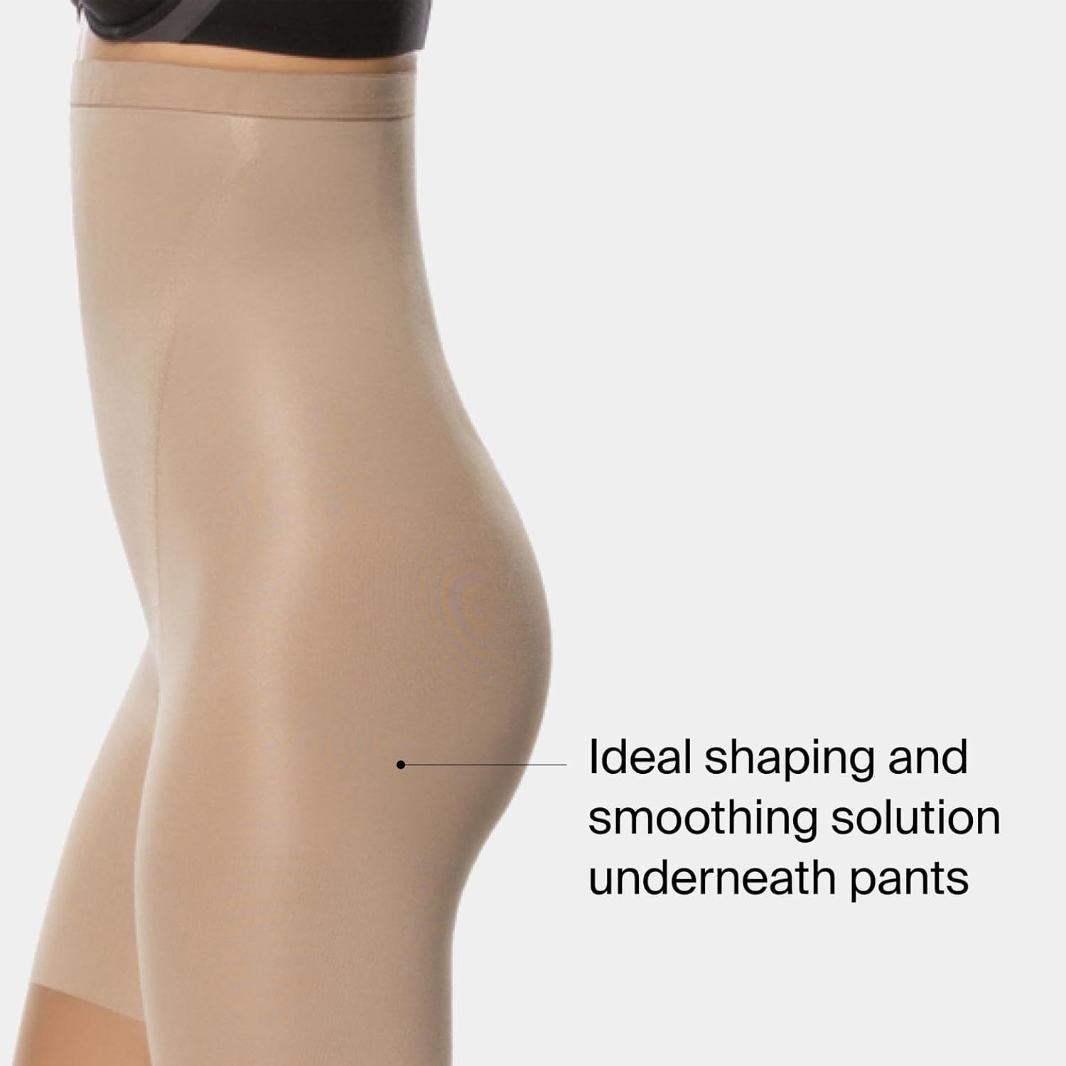 Alternative view of SPANX Original Shaping High-Waisted Footless Sheers - Core & Thigh Control - Footless Pantyhose - Use as Shapewear Underwear