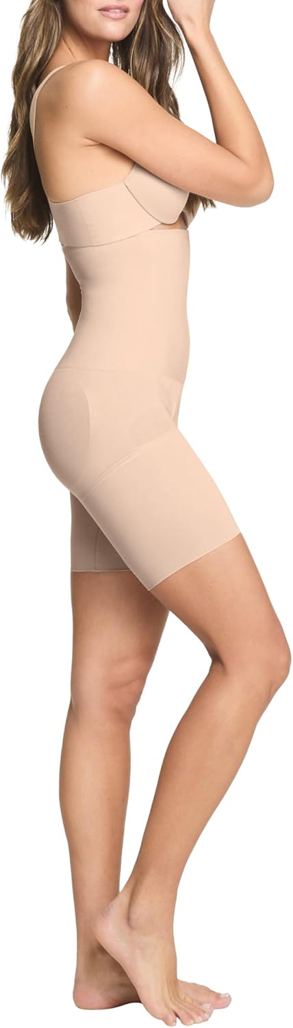 ASSETS by SPANX High-Waist Mid-Thigh Short - Seamless Shapewear - Ultra-Firm Compression, Breathable, Thigh & Tummy Control