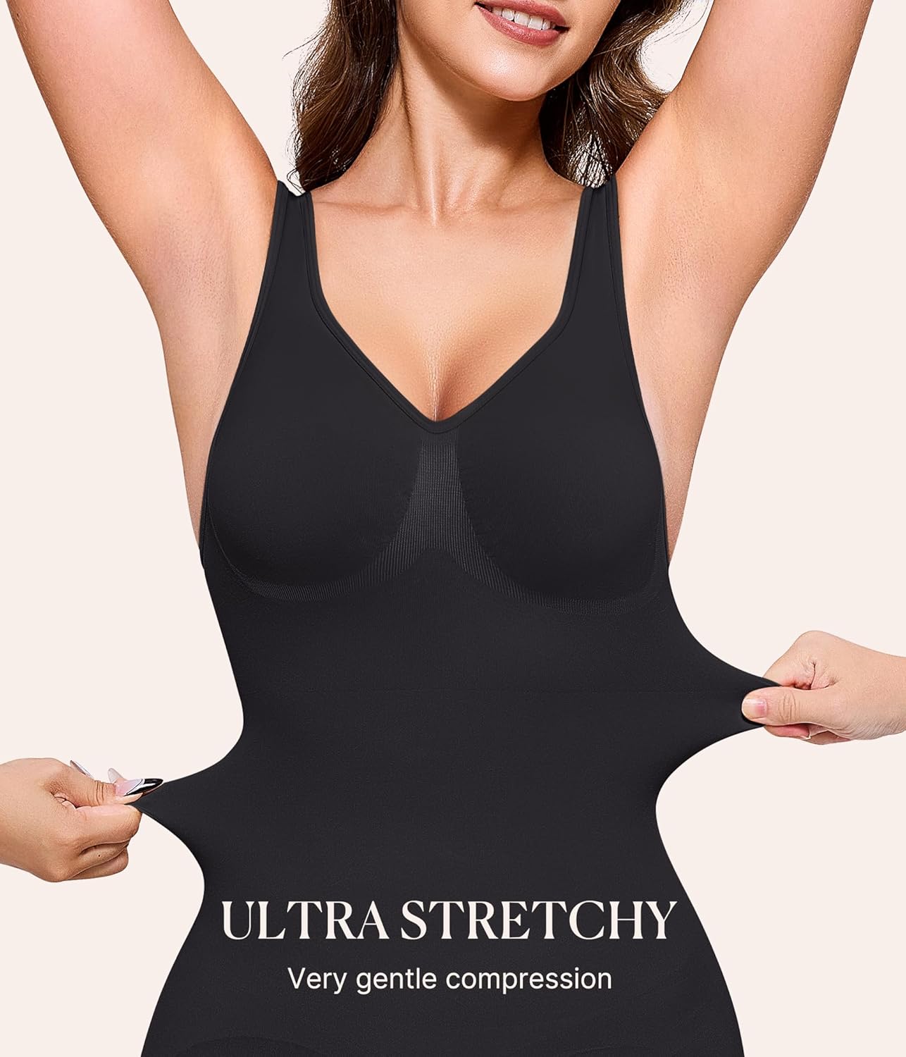 BRABIC Waist Trainer Shapewear Bodysuits for Women Tummy Control Seamless Full Low Back Faja Body Shaper Butt Lifter