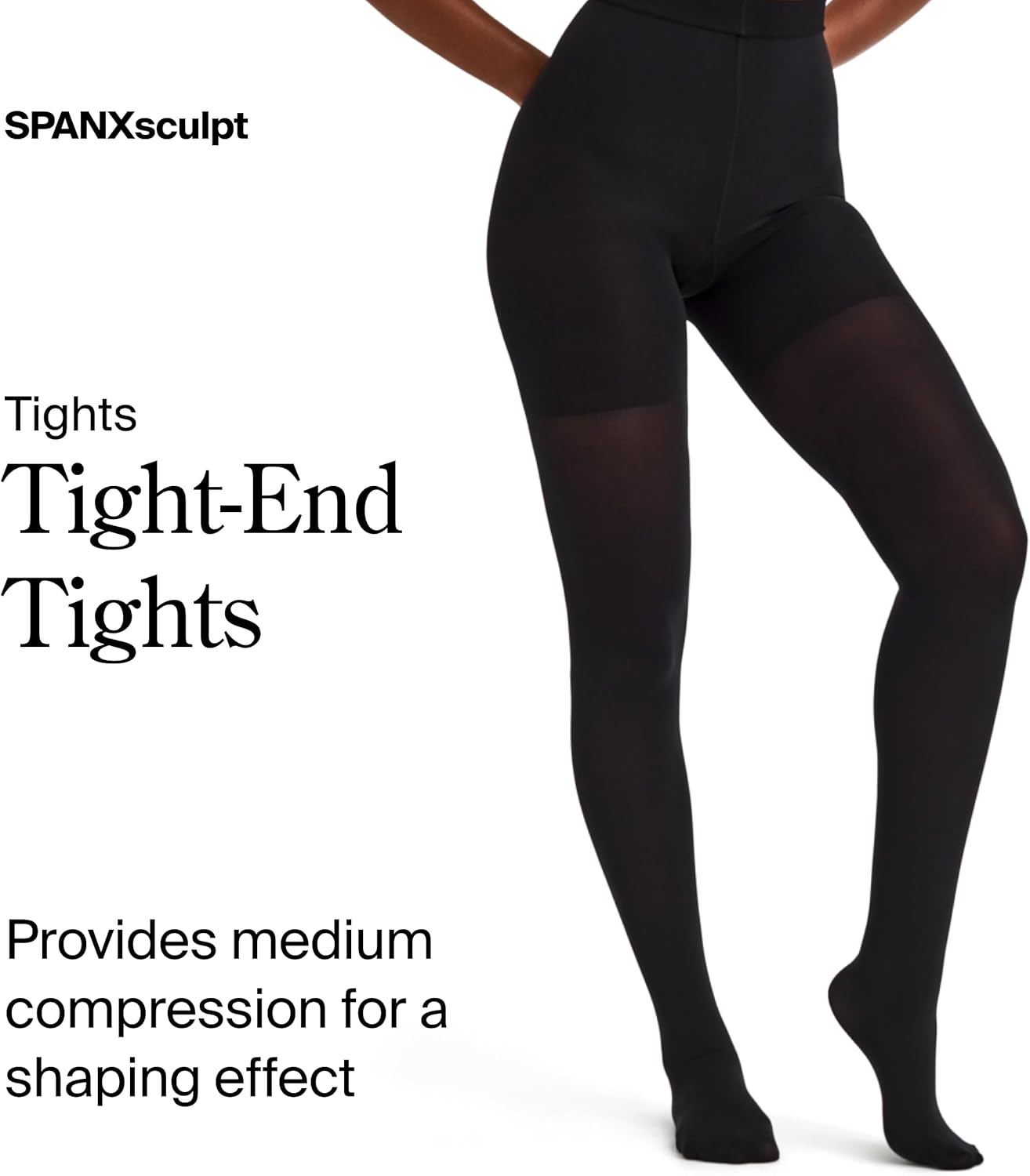 SPANX SPANXshape Shaping Mid-Thigh Tight-End Tights u2013 Level 3 Shaping u2013 Core Control Shapewear u2013 Comfortable Shaper Design