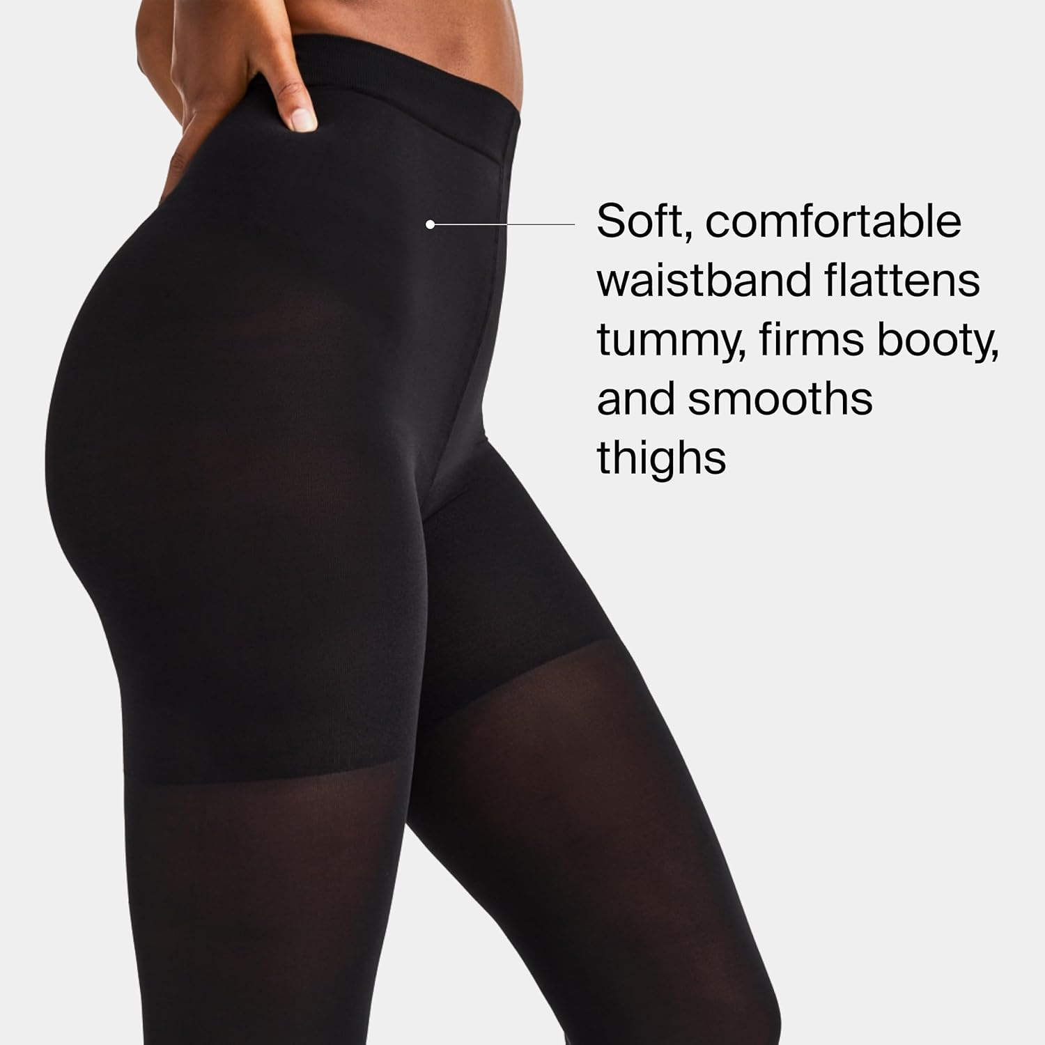 Alternative view of SPANX SPANXshape Shaping Mid-Thigh Tight-End Tights u2013 Level 3 Shaping u2013 Core Control Shapewear u2013 Comfortable Shaper Design