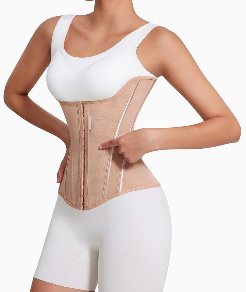 Alternative view of MISTHIN Waist Cincher Trimmer Belt Girdle Workout Shapewear Tummy Control Shaper Waist Trainer for Women