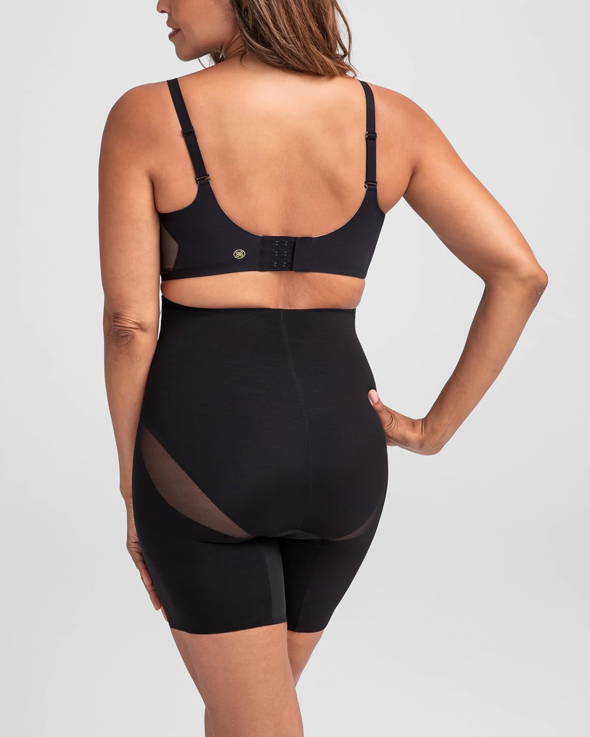 Alternative view of HONEYLOVE Shapewear for Women - Mid-Waist Short - Tummy Control Underwear & Body Shaper