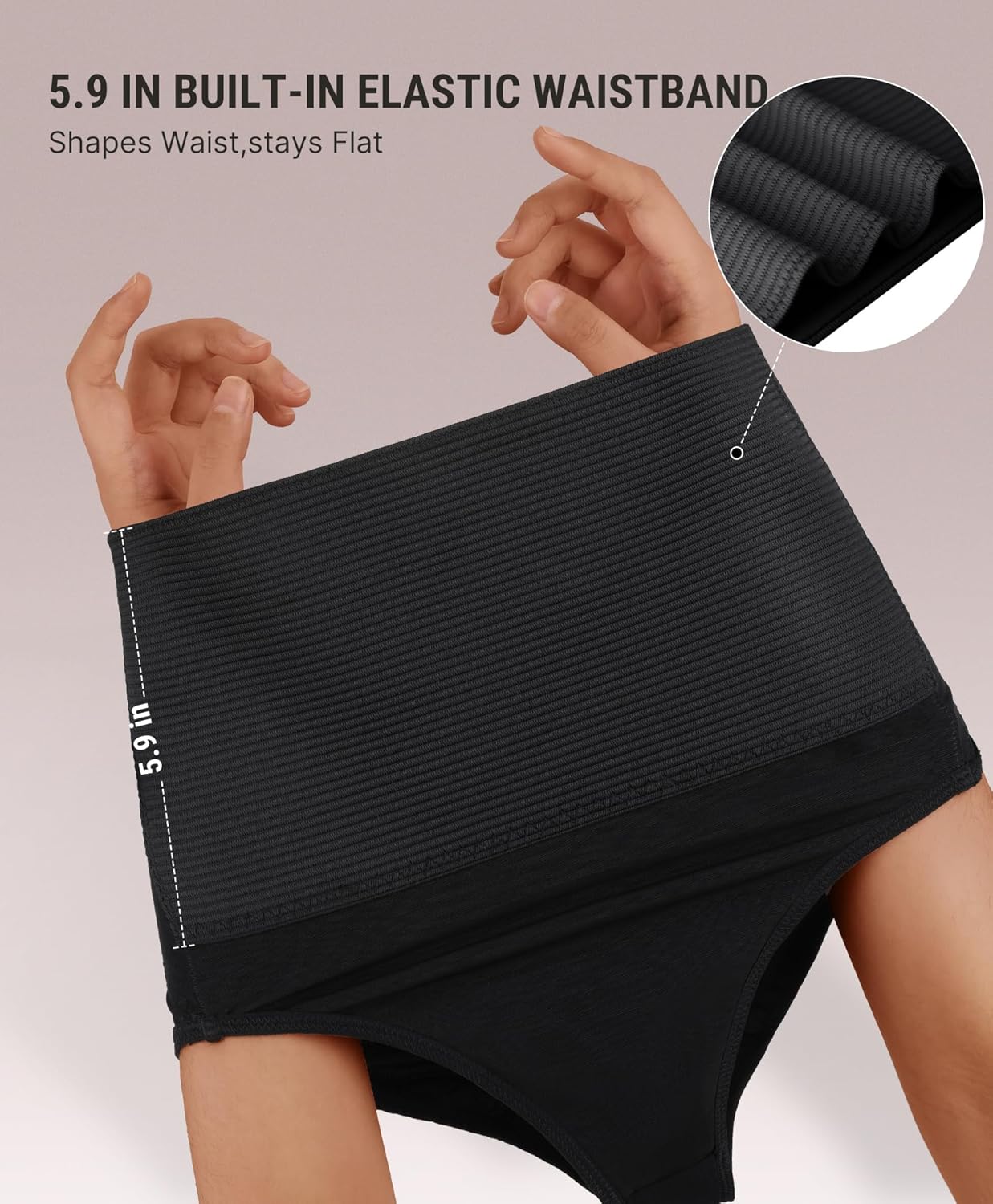 FeelinGirl Shapewear Tummy Control Underwear Girdle for Women Fajas Colombianas Butt Lifting Panties Moldeadoras