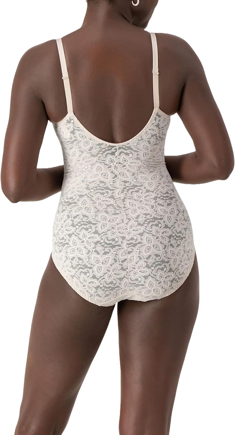 Alternative view of Bali womens Lace Shapewear, Faja Body Shaper, Lace 'N Smooth Firm-control Shapewear for Women, Built-in Bra