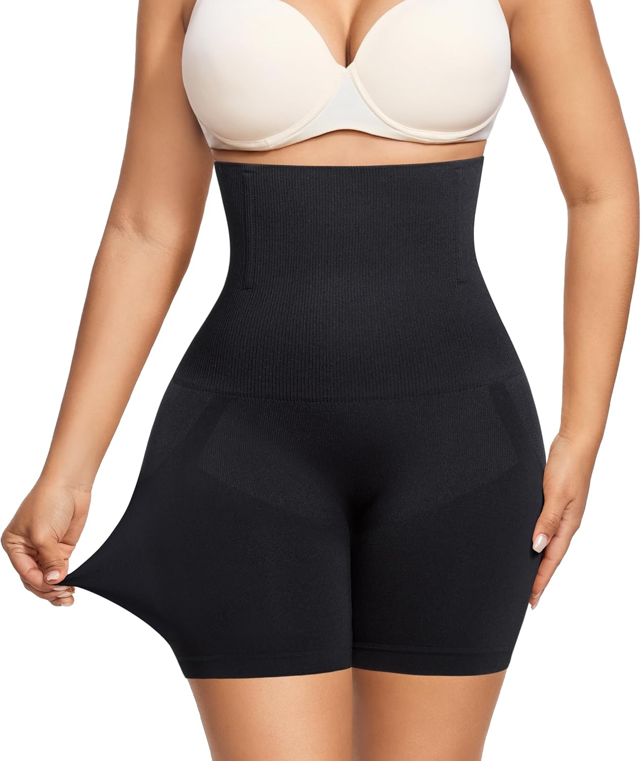Gotoly Tummy Control Shapewear for Women - High Waisted Butt Lifting Shapewear Faja Body Shaper Underwear Girdle