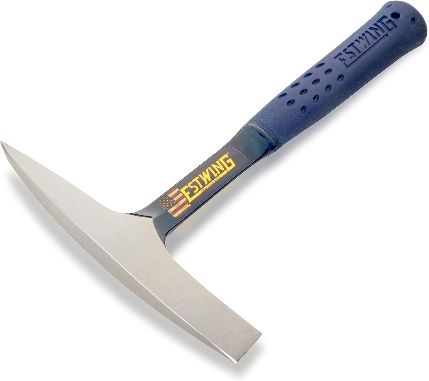 Alternative view of ESTWING Welding/Chipping Hammer - 14 oz Slag Removal Tool with Forged Steel Construction & Shock Reduction Grip - E3-WC