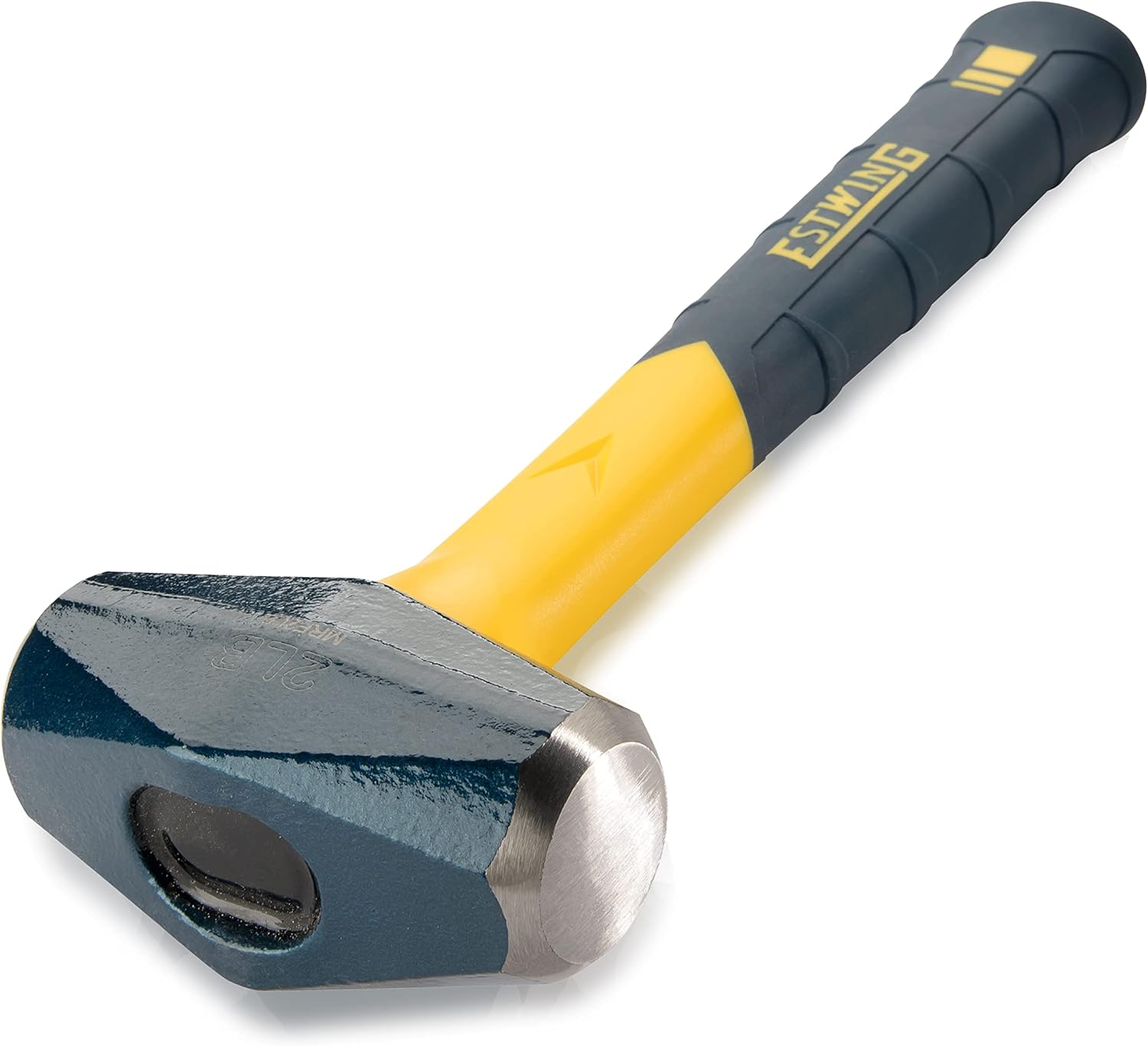 Alternative view of ESTWING Sure Strike Drilling/Crack Hammer - 2-Pound Sledge with Fiberglass Handle & No-Slip Cushion Grip - MRF2LB