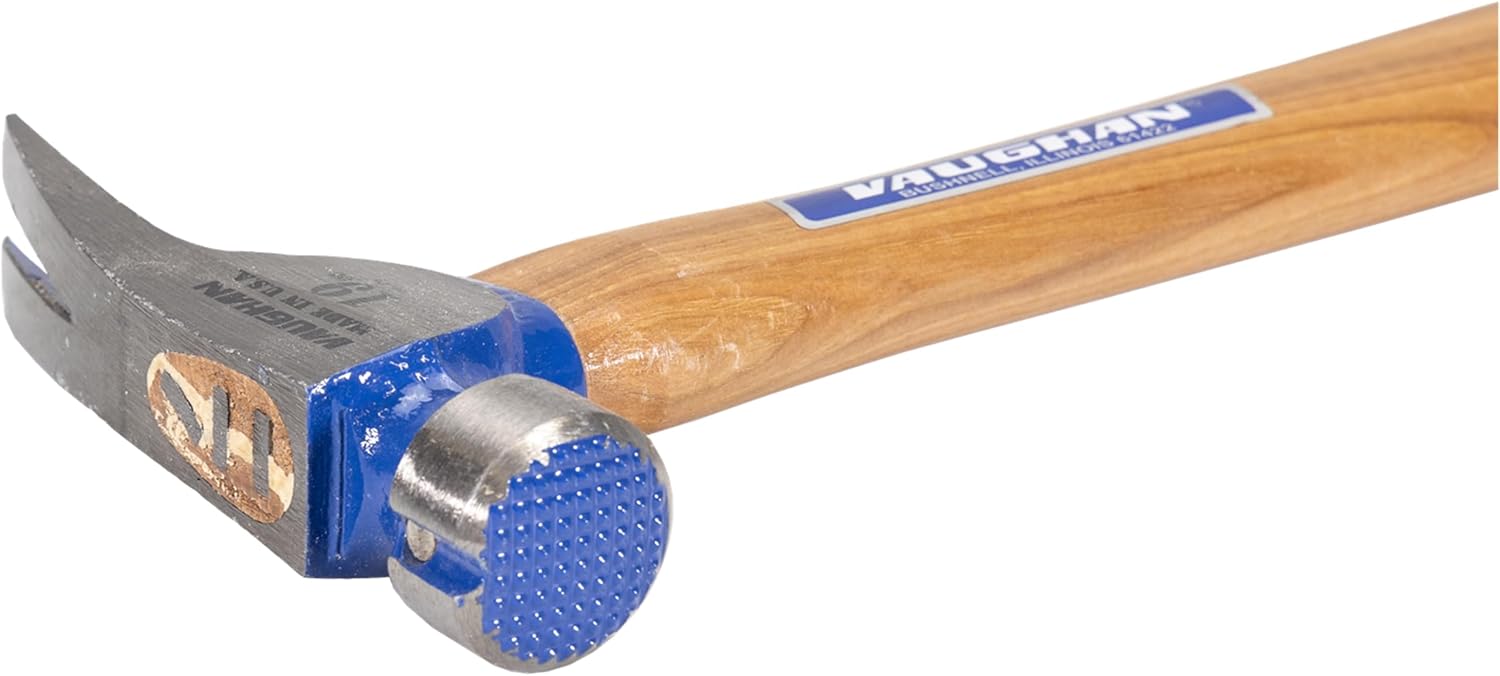 Alternative view of VAUGHAN CF2-HC California Framer Hammer, 19 oz Milled, Nail Starter, Made In The USA, VN11604