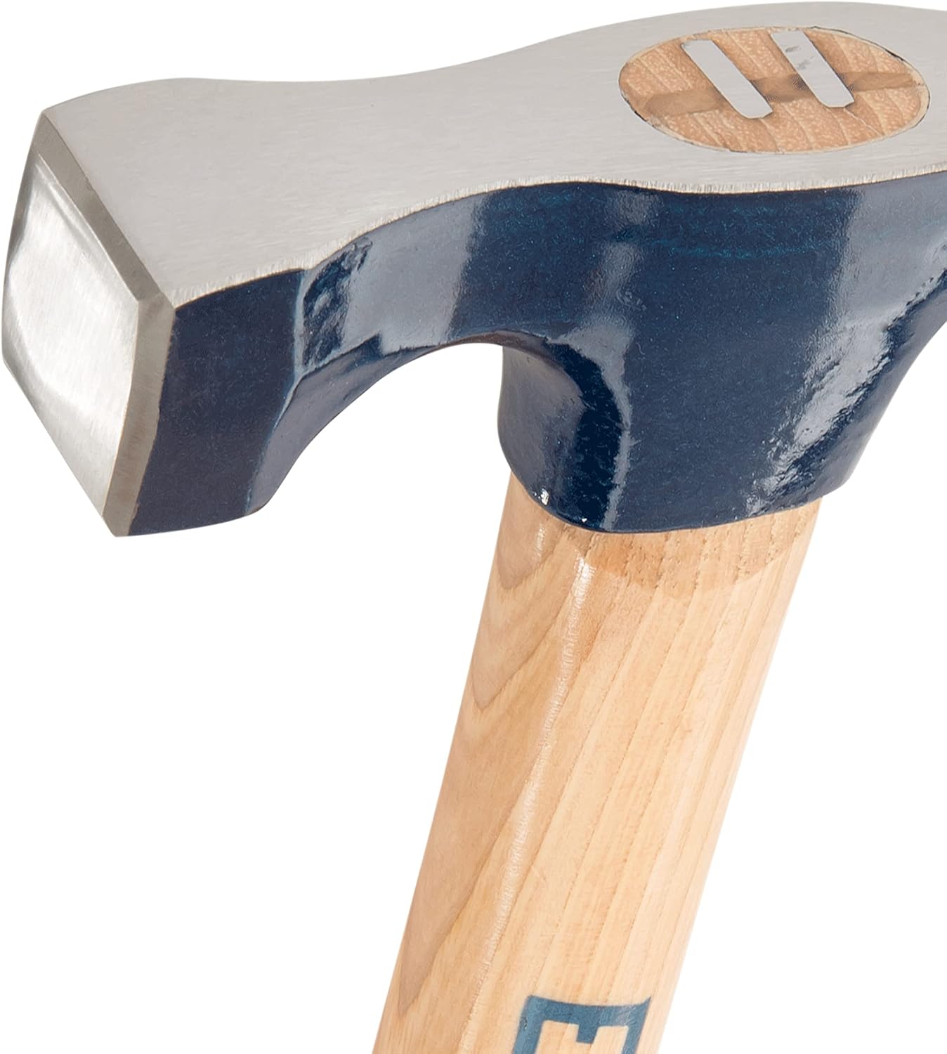 Alternative view of ESTWING Bricklayer's/Mason's Hammer - 21 oz Masonry Tool with Forged Steel Head & Hickory Wood Handle - EW6-21BL