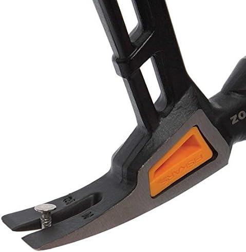 Alternative view of Fiskars IsoCore 22 oz Milled-Face Framing Claw Hammer, with Shock Reduction, 16 in