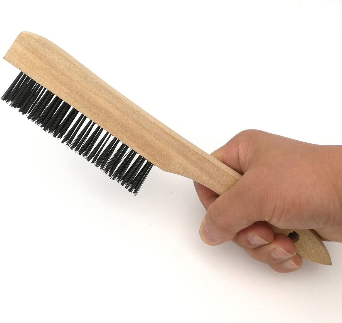 Alternative view of VASTOOLS Welding Chipping Hammer with Coil Spring Handle,10.5",Cone and Vertical Chisel,10" Wire Brush