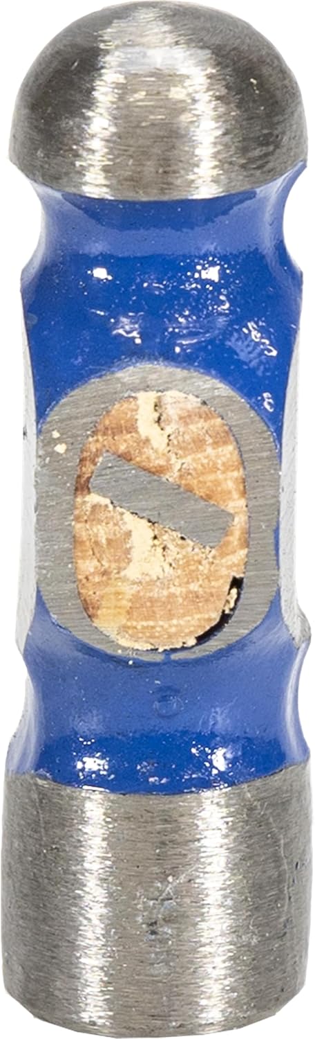 Alternative view of VAUGHAN Ball Pein Hammer, 4 oz, Hickory handle, American high carbon steel, TC504, VN15130