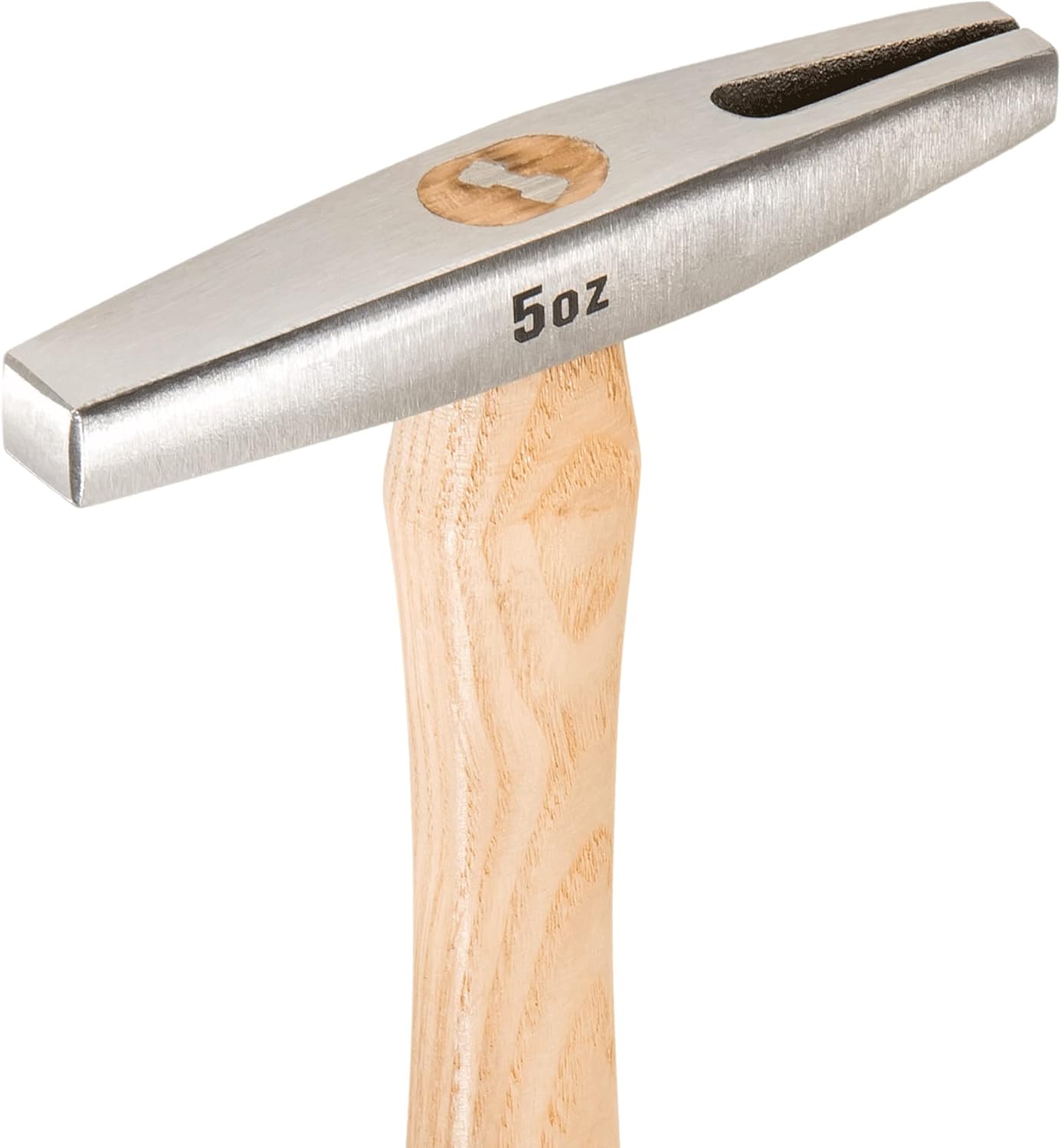 Alternative view of ESTWING Sure Strike Tack Hammer - 5 oz Forged Steel Head with Magnetic Face & Hickory Wood Handle - MRWT