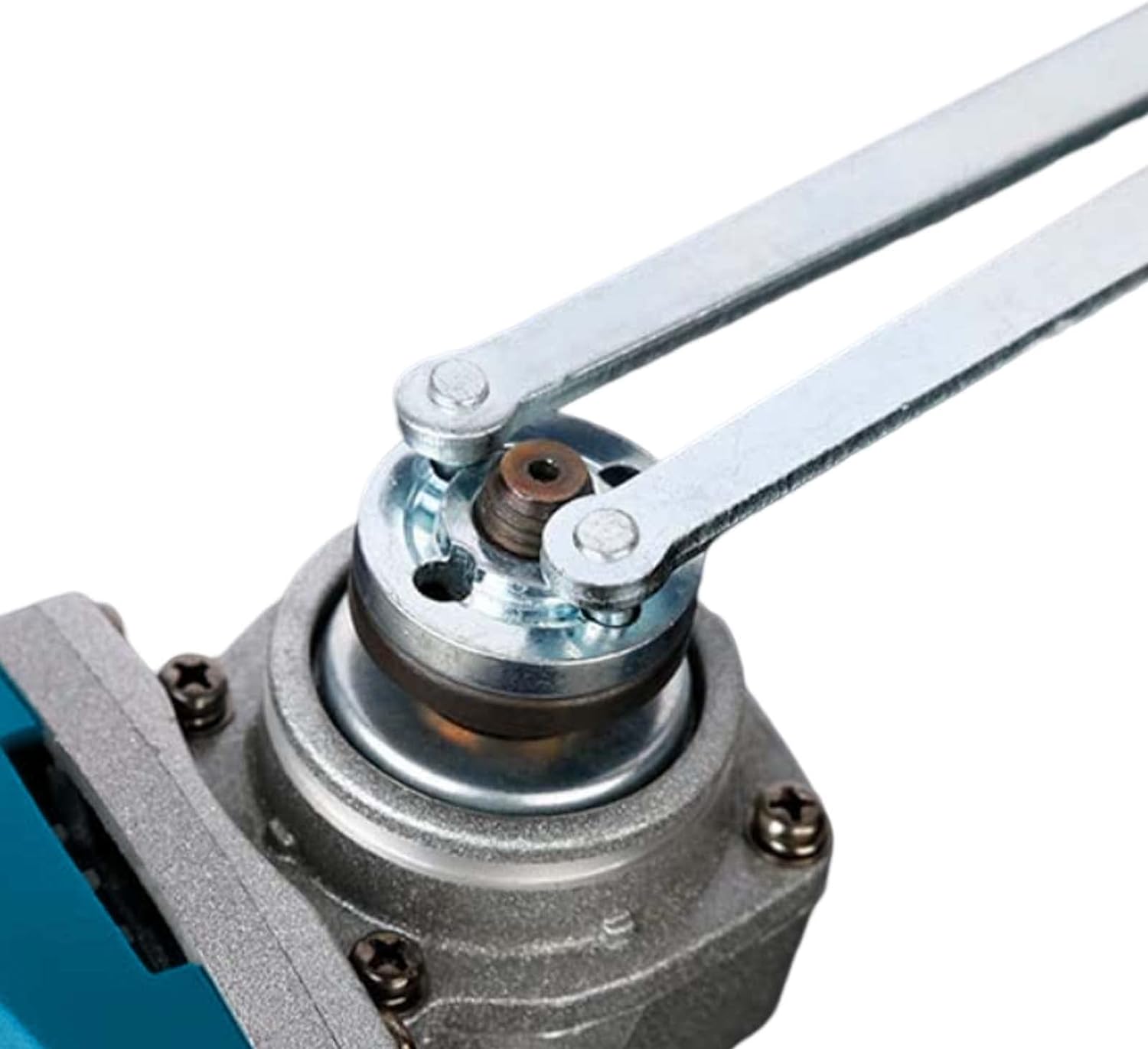 Alternative view of Universal Adjustable Angle Grinder Wrench Pin Spanner Locknut Wrench for Backing Pads on Angle Grinder and Round Nuts with Drilled Holes