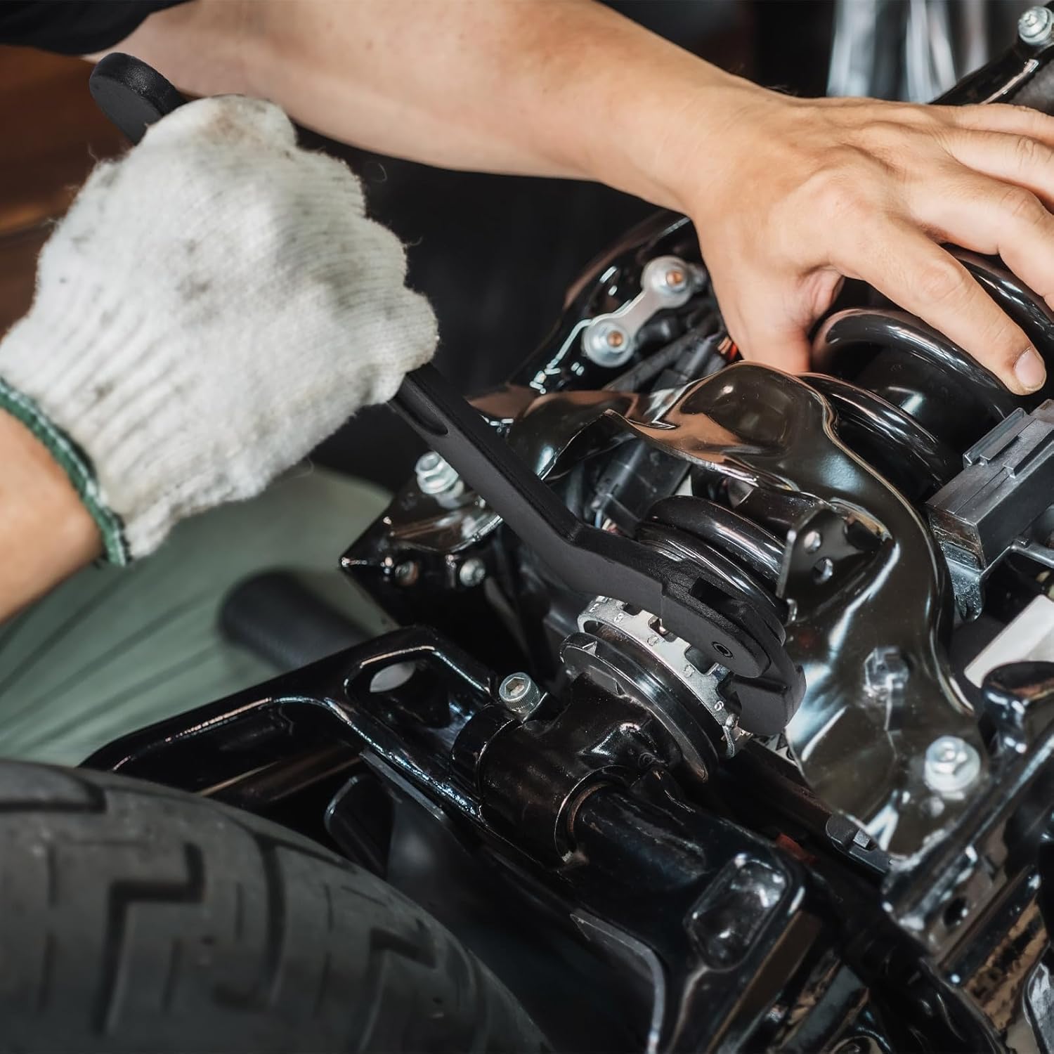 Chumia 6 Pcs Adjustable Pin Spanner Wrench Tool Set C Shape Pin Hook Nut Wrench Tools for Adjusting Collars Lock Nut Rings and Bearings for Pipes Heating Cars Machine Tools Vehicles Mechanical