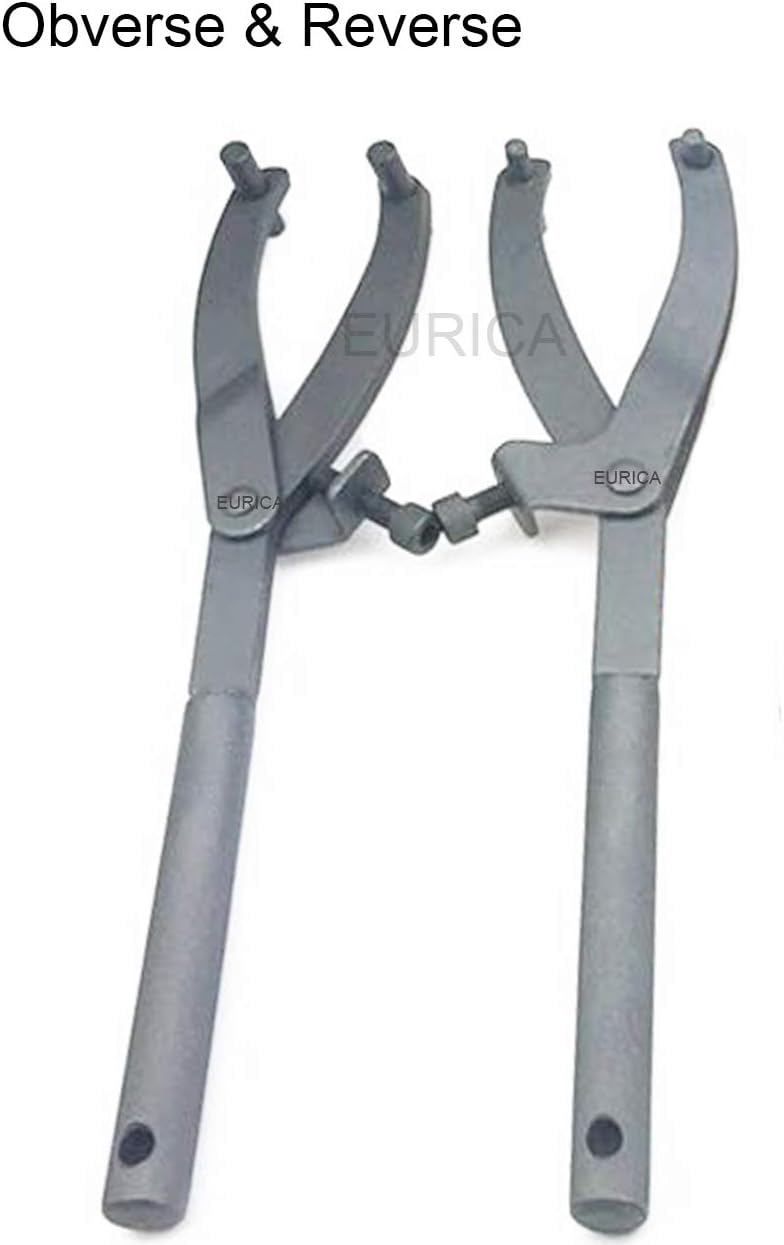 Alternative view of EUICAE Adjustable Wrench Clutch, Stainless Steel, 11.8in Length, Suitable for Different Distances and Sizes