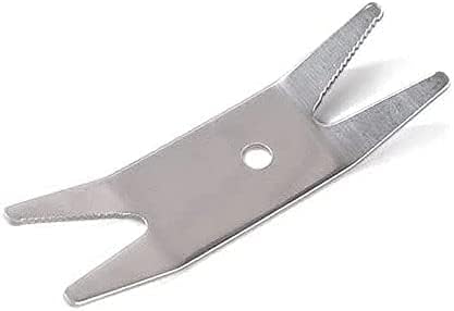 Alternative view of Jiayouy Stainless Steel Multi Spanner Wrench with Microfiber Suede Backing for Guitar Toggle Switch Knob Tuner