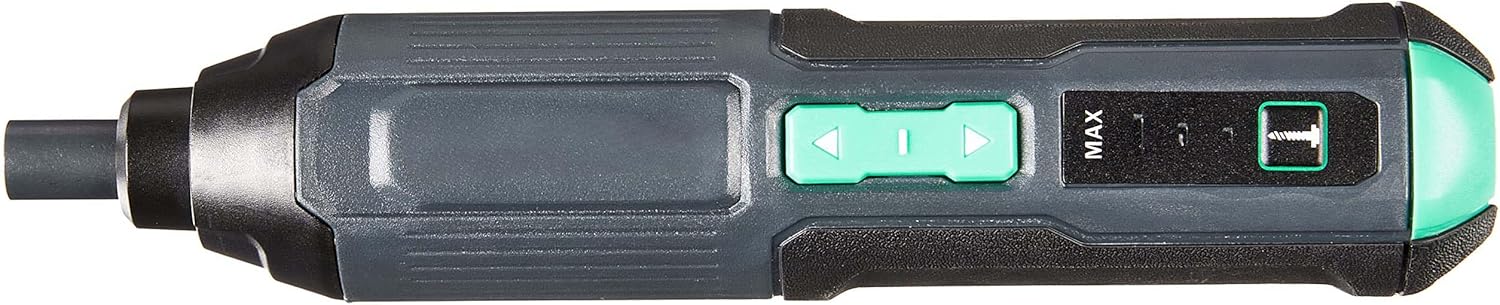 Amazon Basics by SKIL 4V Cordless Stick Screwdriver with 10-Piece Bit Set and USB Cable