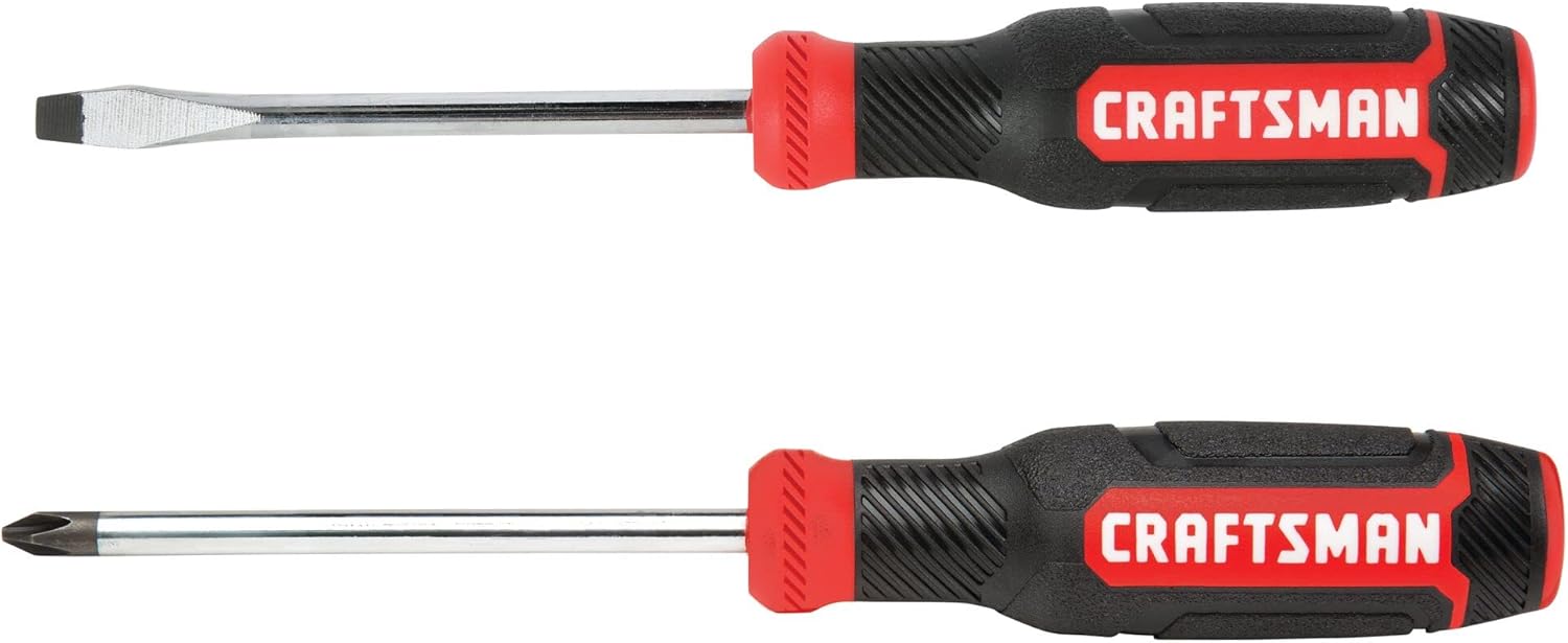 CRAFTSMAN Screwdriver Set, Bi-material, 2 Piece (CMHT65072N)