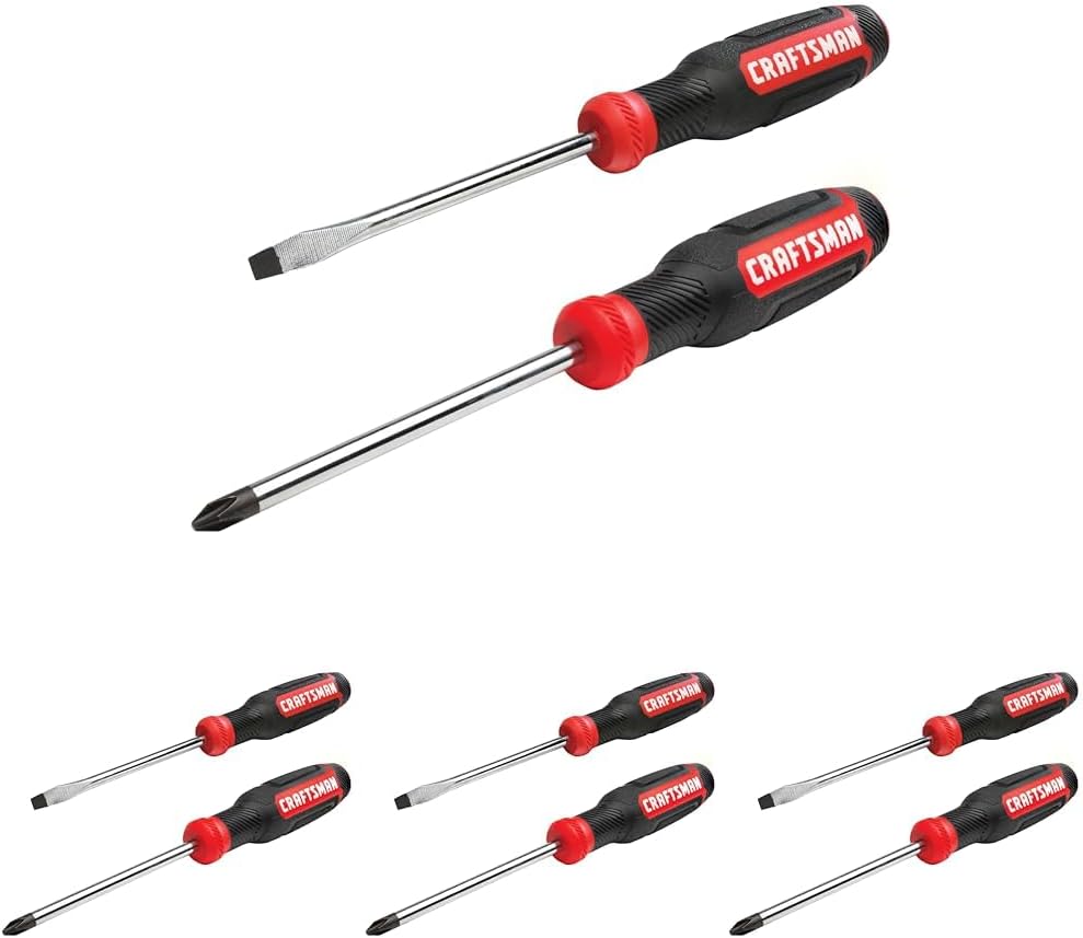 Alternative view of CRAFTSMAN Screwdriver Set, Bi-material, 2 Piece (CMHT65072N)